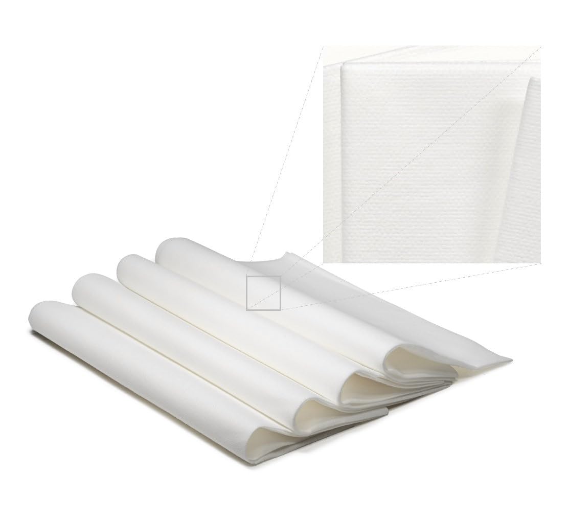 200-Piece Vintage Wedding Party Disposable Plastic Plates Set - 25x10.25'' & 25x7.5'' Plates, Silverware, Gold-Rim Cups, Napkins (Blossom Ivory & Gold) - Perfect for Weddings, Anniversaries, Bridal Showers & Elegant Events