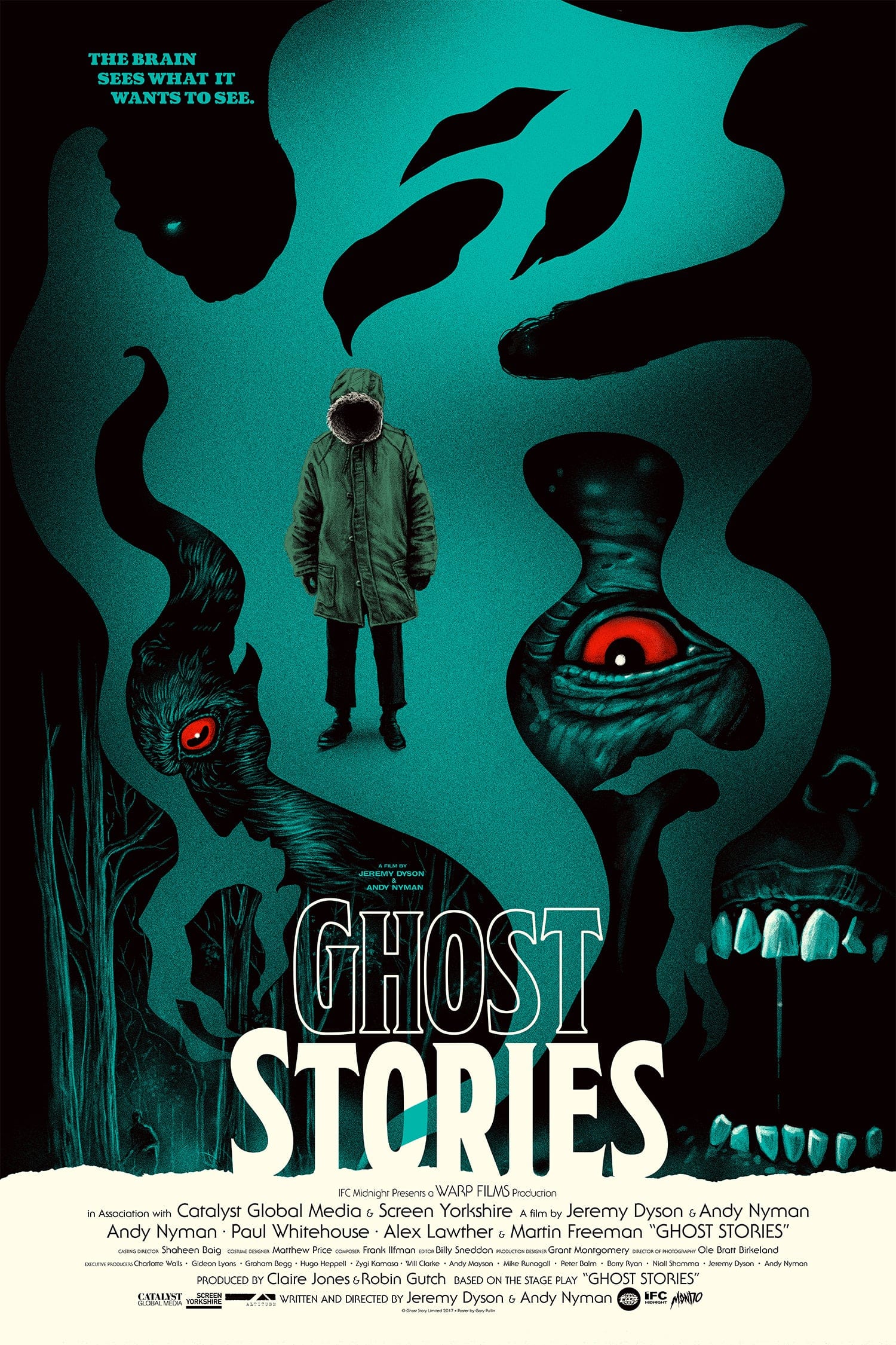 Ghost Stories Poster - Vintage Horror Movie Art Print for Halloween Decor, Bedroom & Living Room Wall Decor