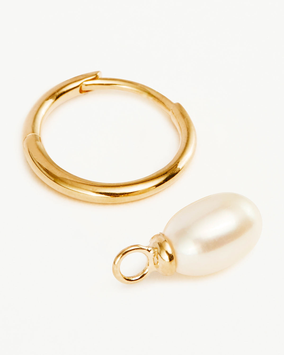 18K Gold Vermeil Live in Peace Hoop Earrings for Women - Minimalist Dainty Huggie Hoops - Everyday Wear, Gift for Her, Peace Symbol Jewelry for Yoga & Meditation