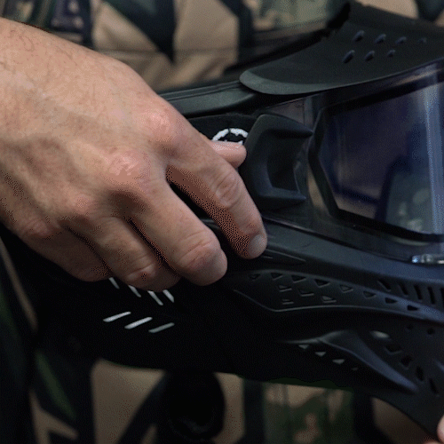 HSTL® Black Ski Goggles with Clear Thermal Lens - Anti-Fog UV Protection for Snowboarding & Winter Sports