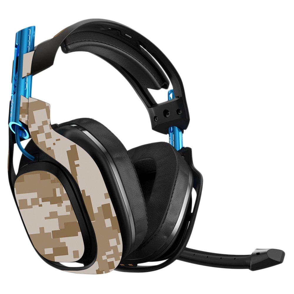 MightySkins Vinyl Decal Wrap Cover for Astro A50 3rd Gen Gaming Headset - Desert Camo Design | Protective, Durable & Customizable Skin | Easy to Apply & Remove | Made in USA | Perfect for Gaming, Streaming & Personalization