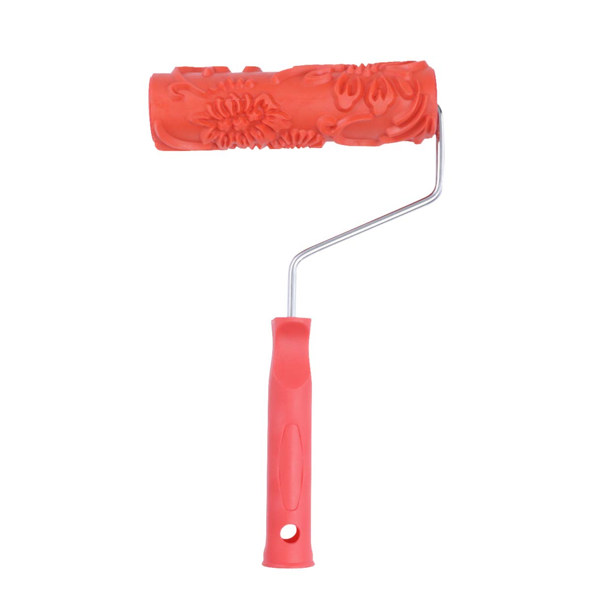 Textured Paint Roller Brush - Rubber Wall Pattern Tool for Grain Printing & Wallpaper Effects | Perfect for DIY Home Decor, Faux Finishes, and Creative Wall Designs