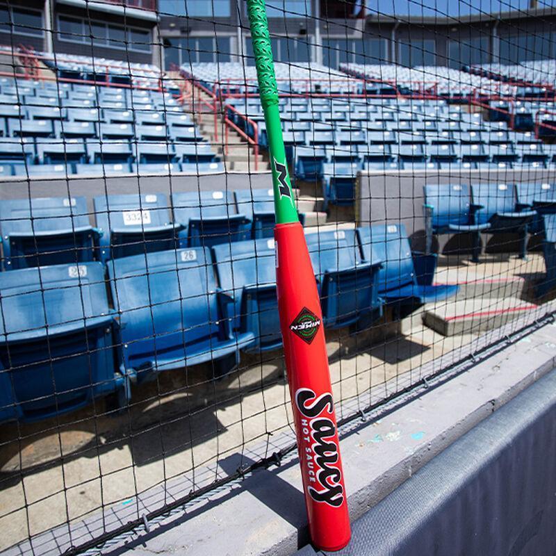 2024 Miken Hot Sauce Maxload USSSA Slowpitch Softball Bat - MSU4HSL | High Performance Composite Bat for Power Hitters | Perfect for League Games & Tournaments