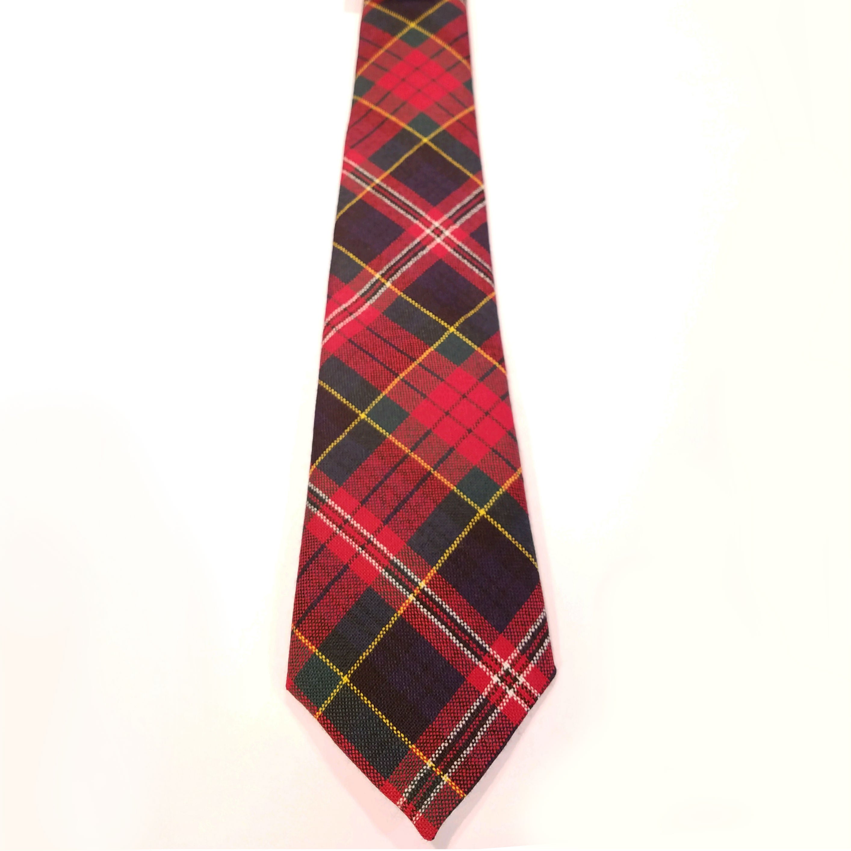 Premium Wool Tartan Neckties for Men - 99 Modern Color Patterns | Perfect for Weddings, Business & Formal Events