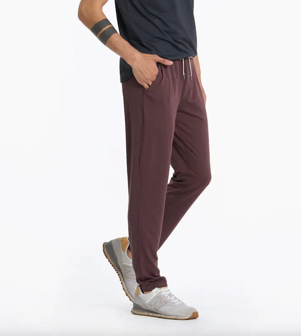 Vuori Ponto Performance Pants for Men - Lightweight, Stretchable & Breathable Workout Pants - Ideal for Running, Yoga & Gym Training