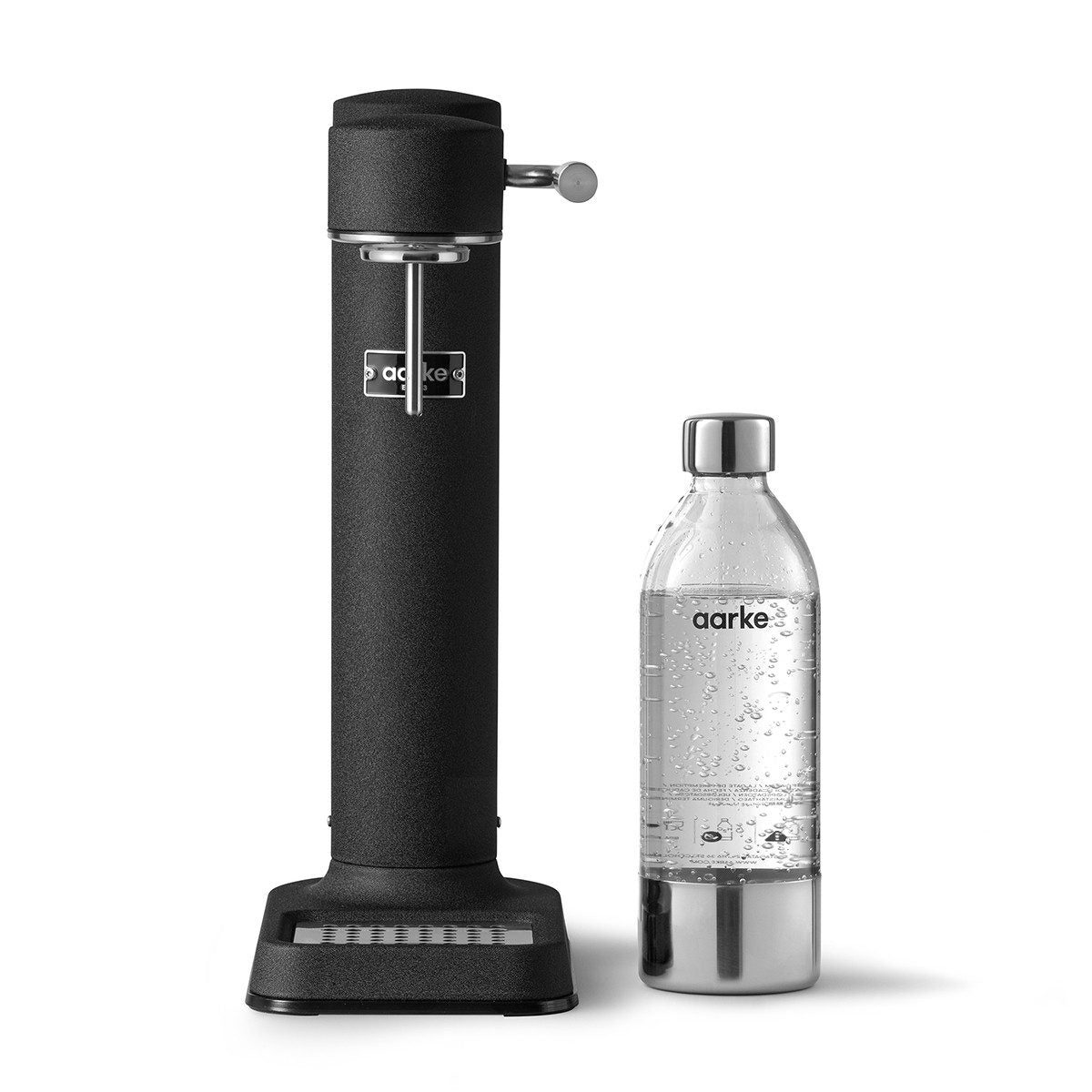 AARKE Carbonator 3 Soda Maker - Premium Matte Black Home Carbonation System for Sparkling Water & DIY Drinks | Perfect for Kitchen, Office & Entertaining