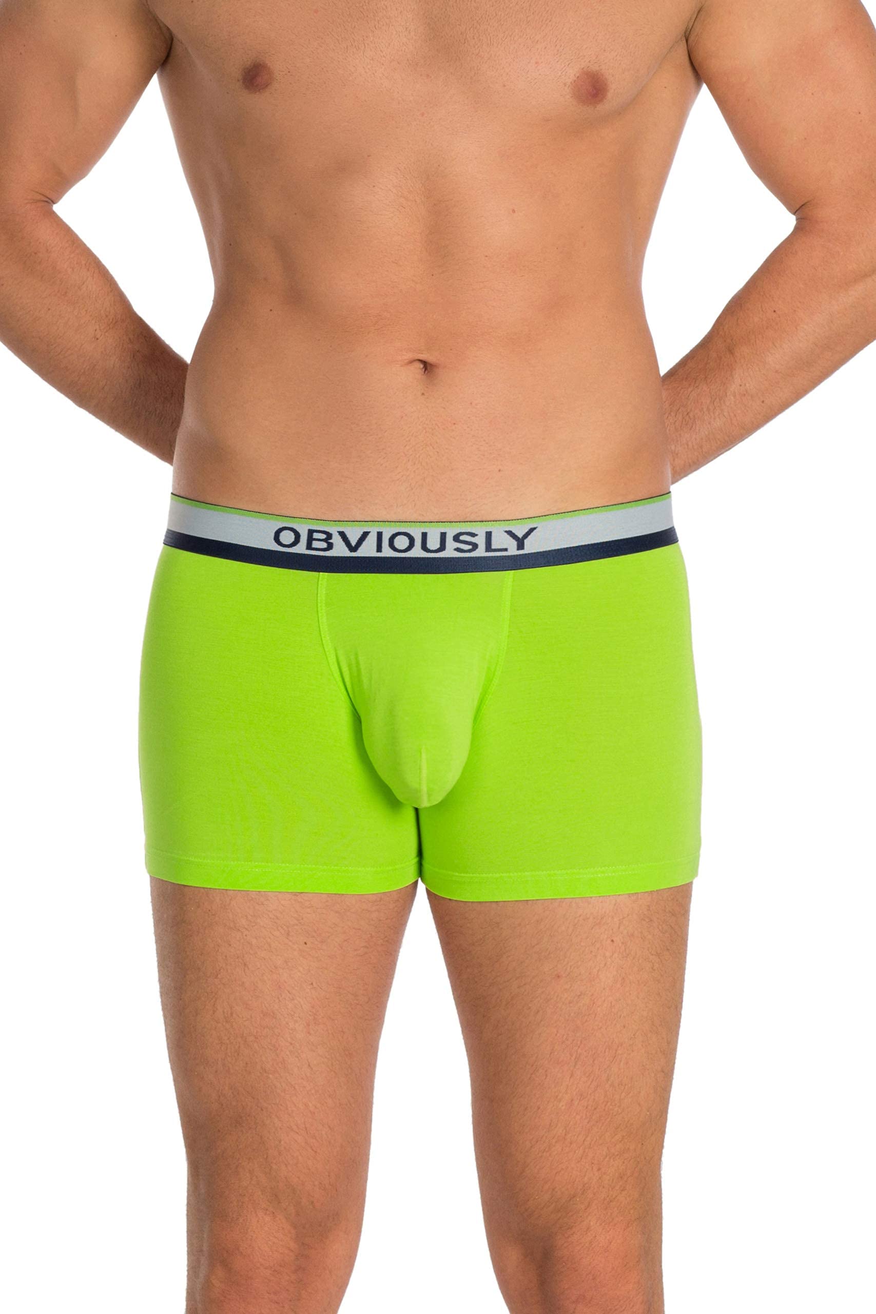 Obviously PrimeMan - 3 Inch Boxer Briefs for Men | Comfortable Underwear for Daily Wear, Workout & Sports | Breathable & Moisture-Wicking