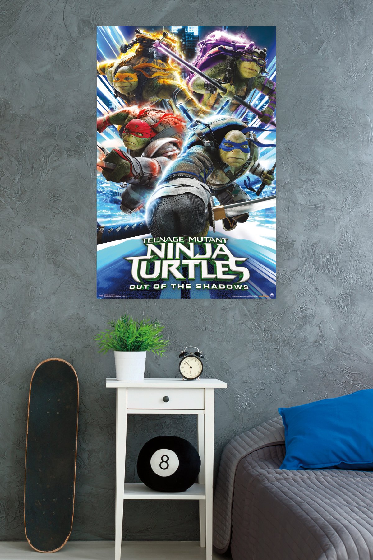 Trends International Teenage Mutant Ninja Turtles 2 Attack Wall Poster 22.375