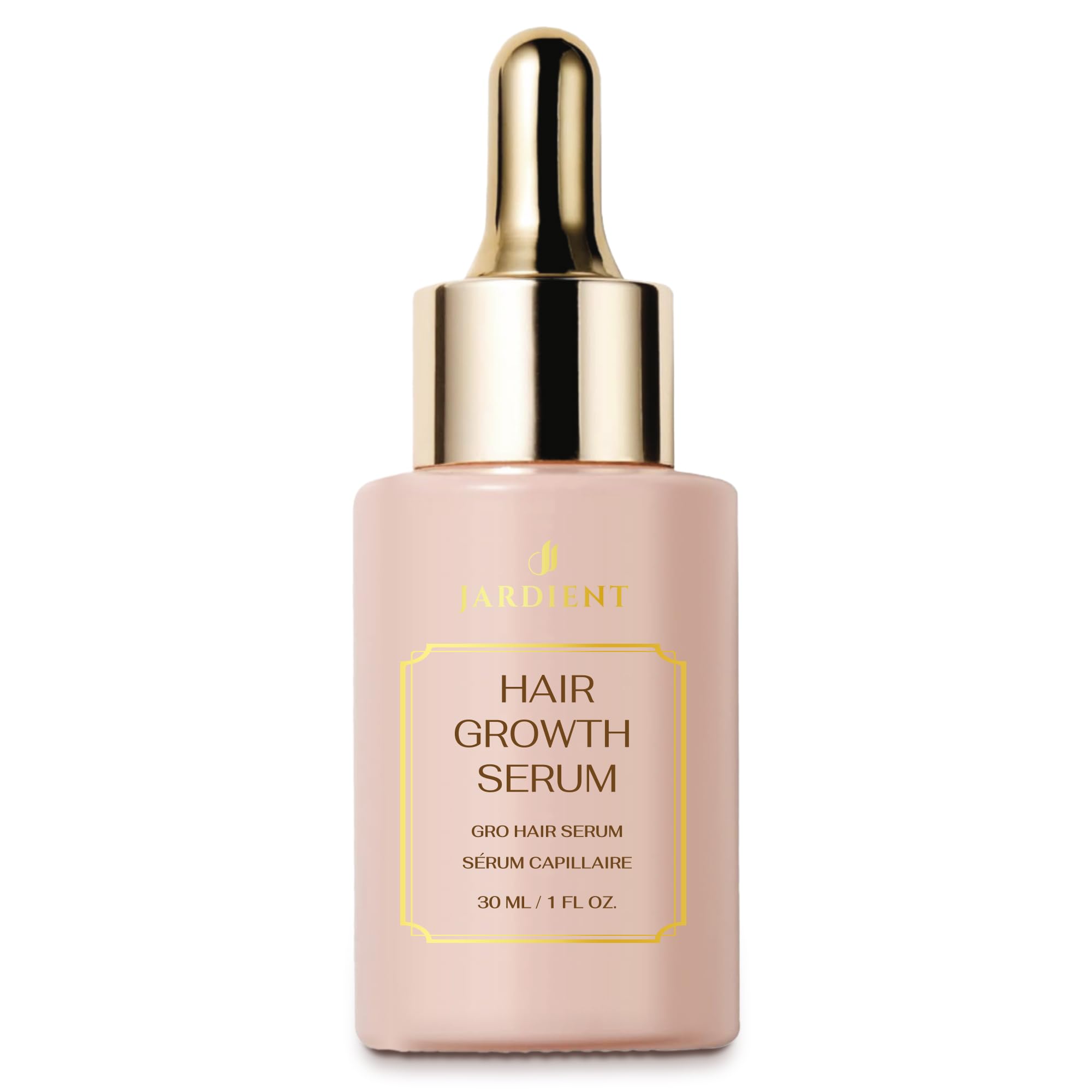 Veganic Natural Hair Growth Serum for Women & Men - Organic Hair Loss Treatment Oil for Thinning Hair - Promotes Fuller, Thicker & Healthier Hair in 90 Days (1 Fl Oz) - Perfect for Daily Scalp Massage & Nighttime Hair Care Routine