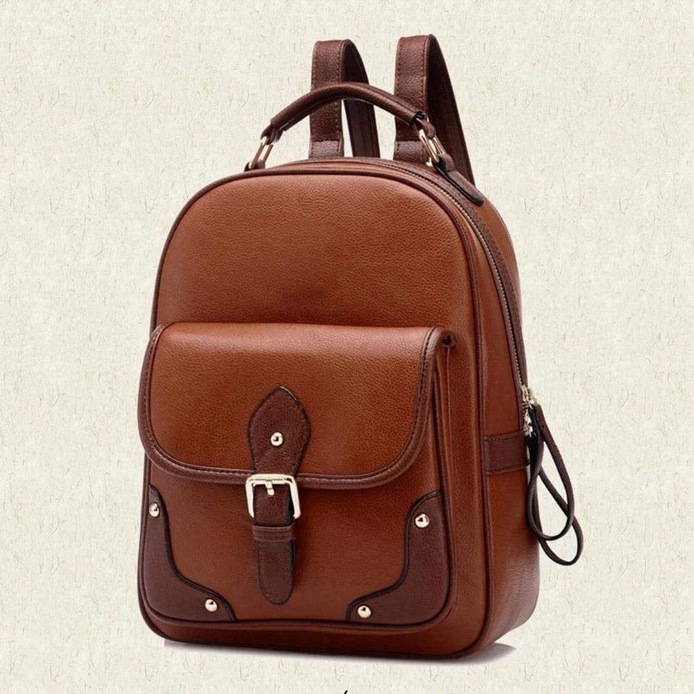 **WDBBY 2020 Women's Mini Backpack - Stylish Small Shoulder Bag, Letter Purse, Phone Messenger Rucksack for Daily Use, Travel & School (Color: A)**