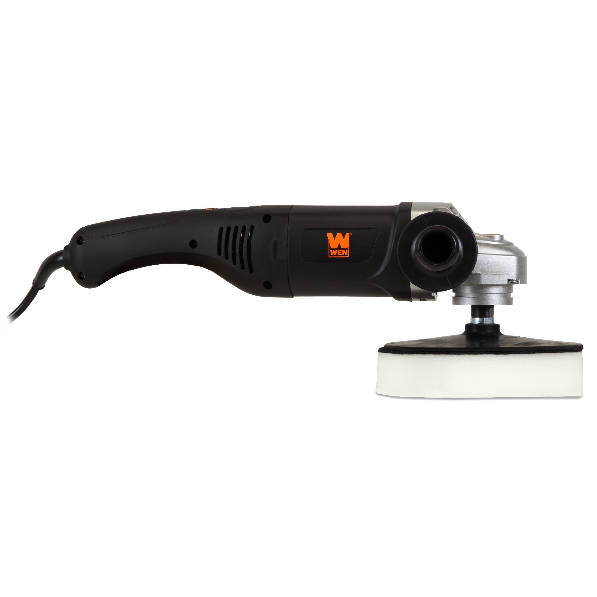 WEN 94810 10 Amp 7-Inch Variable Speed Polisher & Sander with Digital Display - Perfect for Car Detailing, Woodworking & Metal Finishing