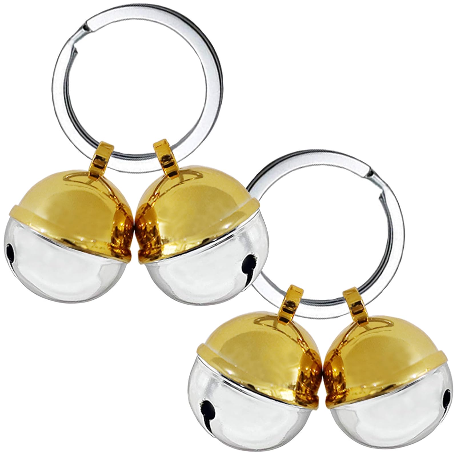 Copper Cat & Dog Collar Bells - Pet Tracker Training for Small Medium Large Dogs - Outdoor Adventure Safety