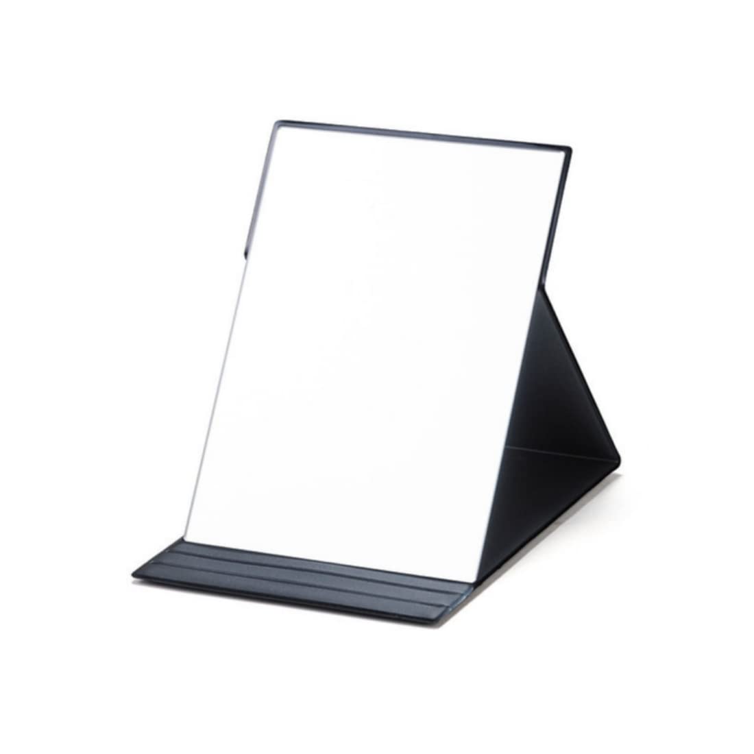 HORIUCHI Folding Travel Mirror - Portable Compact Foldable Mirror for Makeup, Shaving, Grooming - Perfect for Travel, Camping, Home & Office Use (6.8