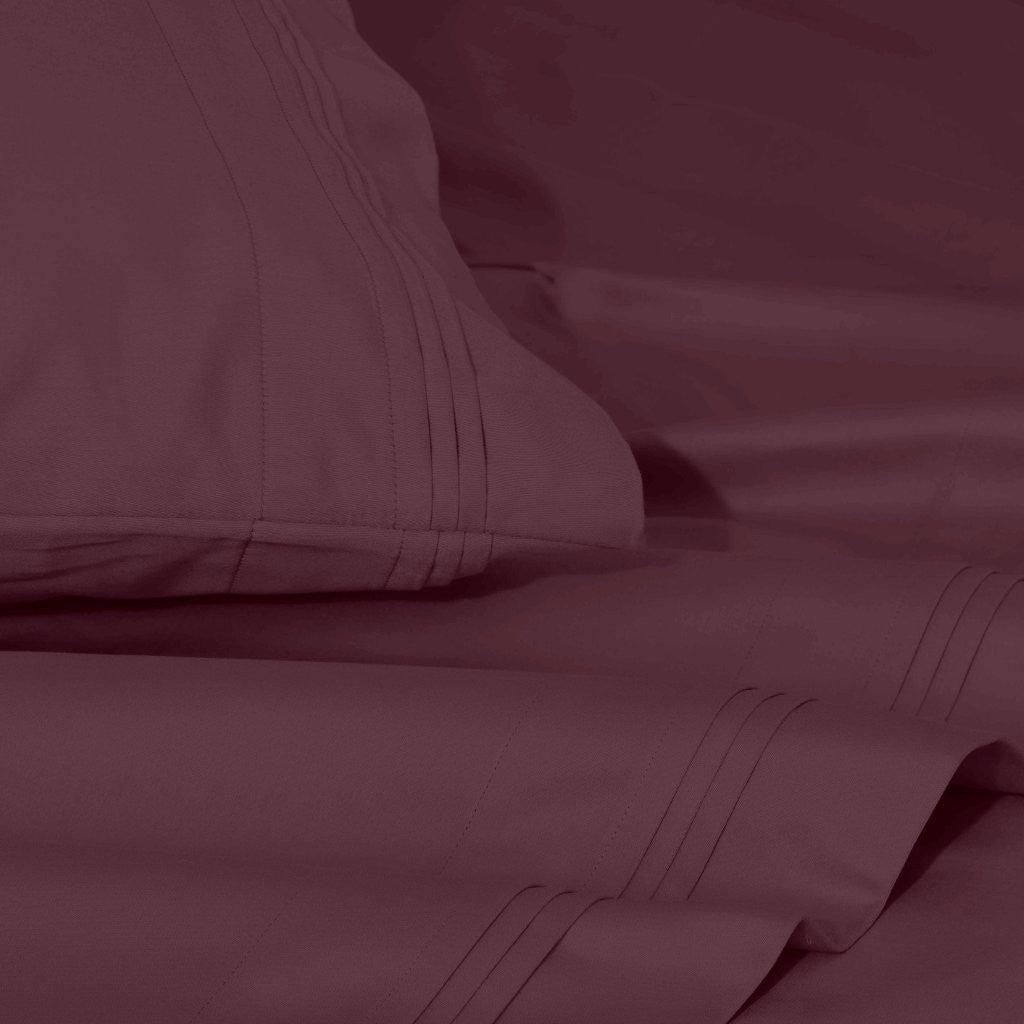 Premium 1000 Thread Count Egyptian Cotton Sheet Set - Eco-Friendly, Breathable & Hypoallergenic - Perfect for Luxury Bedding & Hot Sleepers