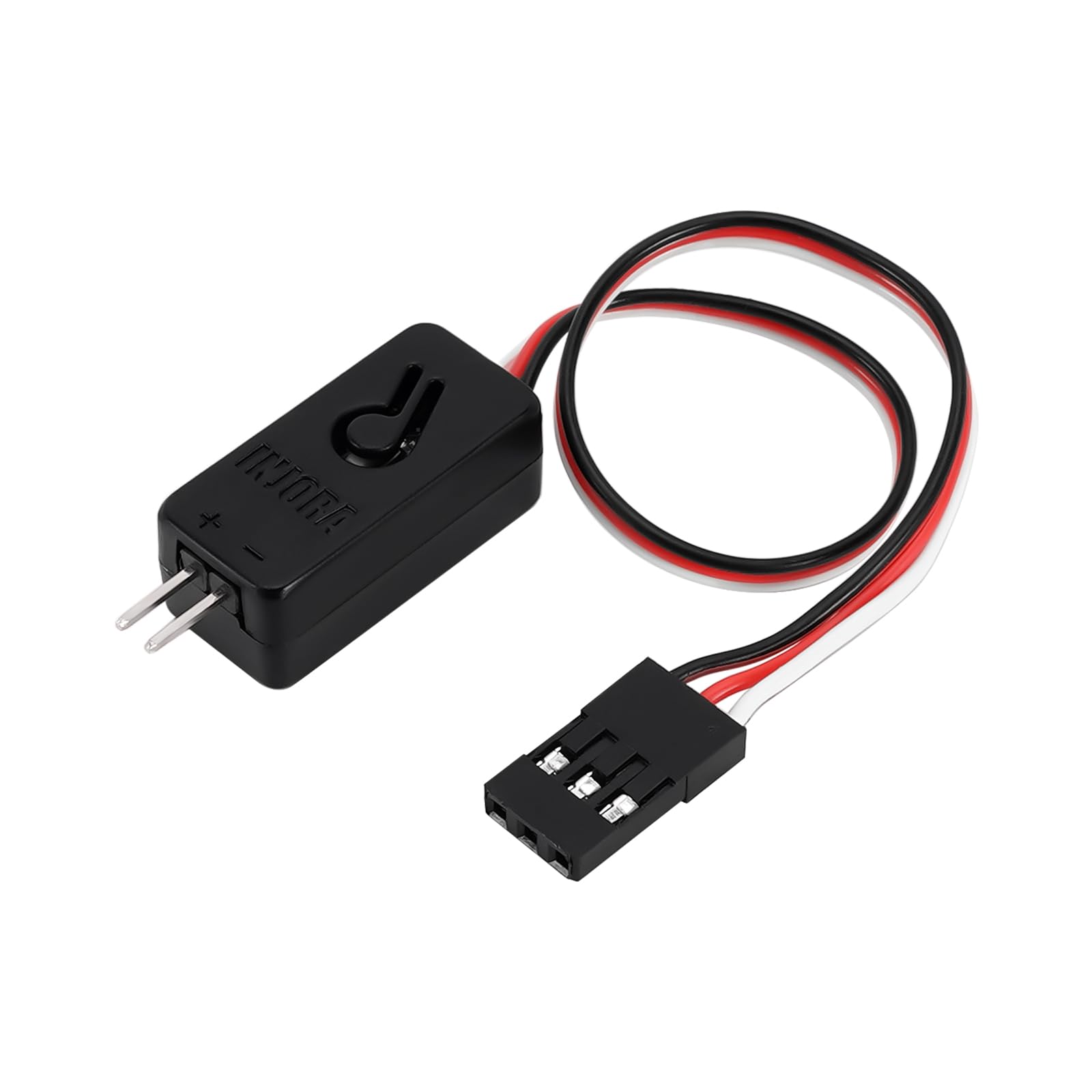 INJORA Universal Light Controller Switch for 1/24 1/18 1/10 RC Cars - 2 Pack Upgrade Parts - Perfect for Crawler, Rock Racer & Off-Road RC Vehicle Lighting Systems