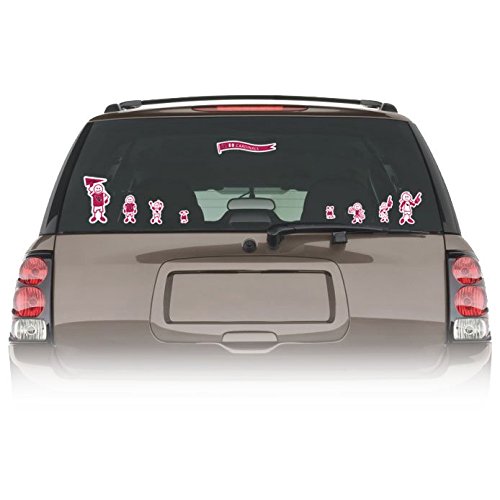 NFL Large Family Decal Set - Officially Licensed Team Stickers for Cars, Windows & Walls - Perfect for Game Day, Tailgating & Home Decor (Team Options Available)