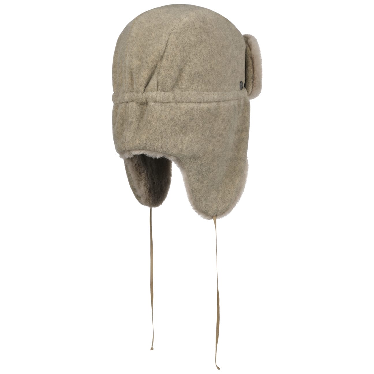 Lierys Fleece Teddy Fur Aviator Hat - Winter Pilot Style Beanie for Women & Men - Perfect for Cold Weather, Outdoor Activities & Fashion