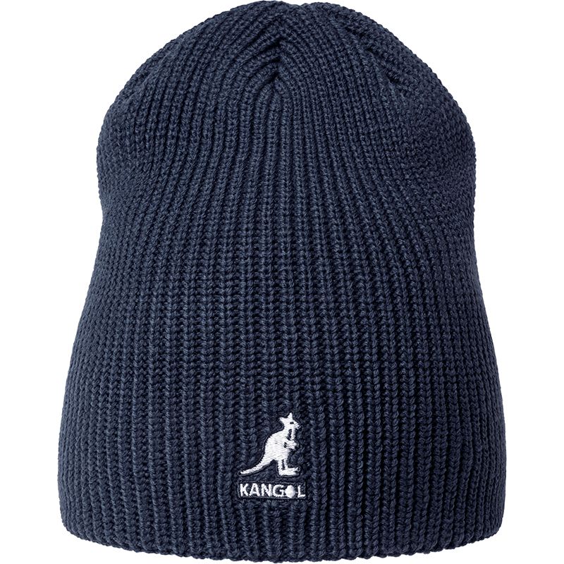 Kangol Cardinal 2-Way Beanie Hat for Men & Women - Warm Winter Knit Skull Cap with Foldable Brim - Deep Springs Color - Perfect for Skiing, Snowboarding & Outdoor Activities