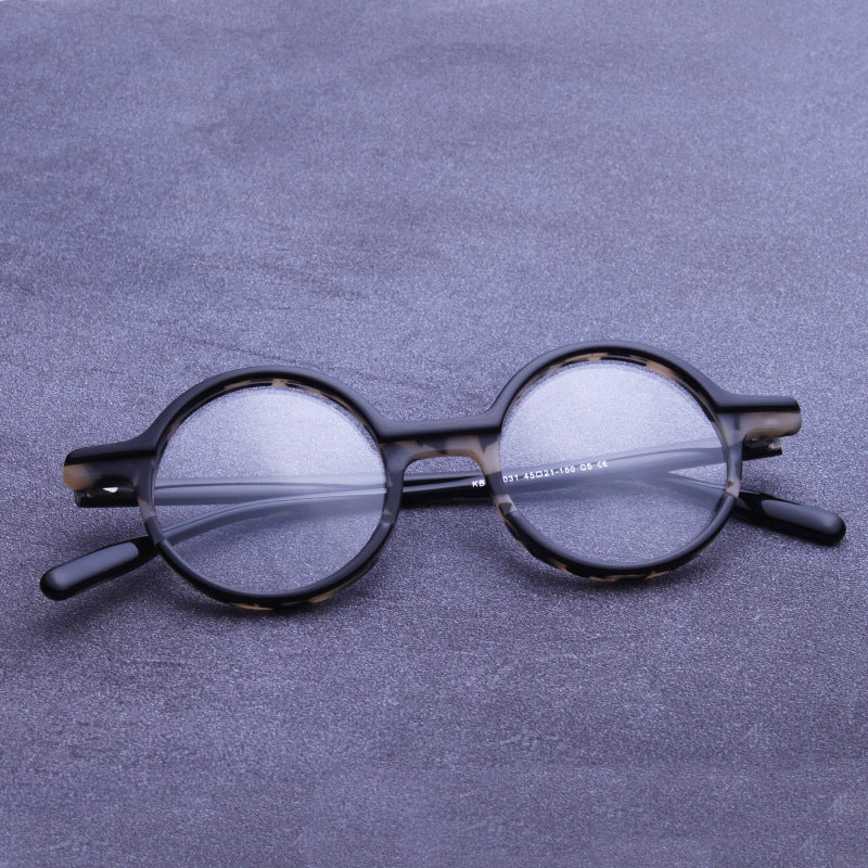 Vintage Retro Frame Plate Glasses 98031 - Classic Eyewear for Reading, Driving & Fashion Accessories