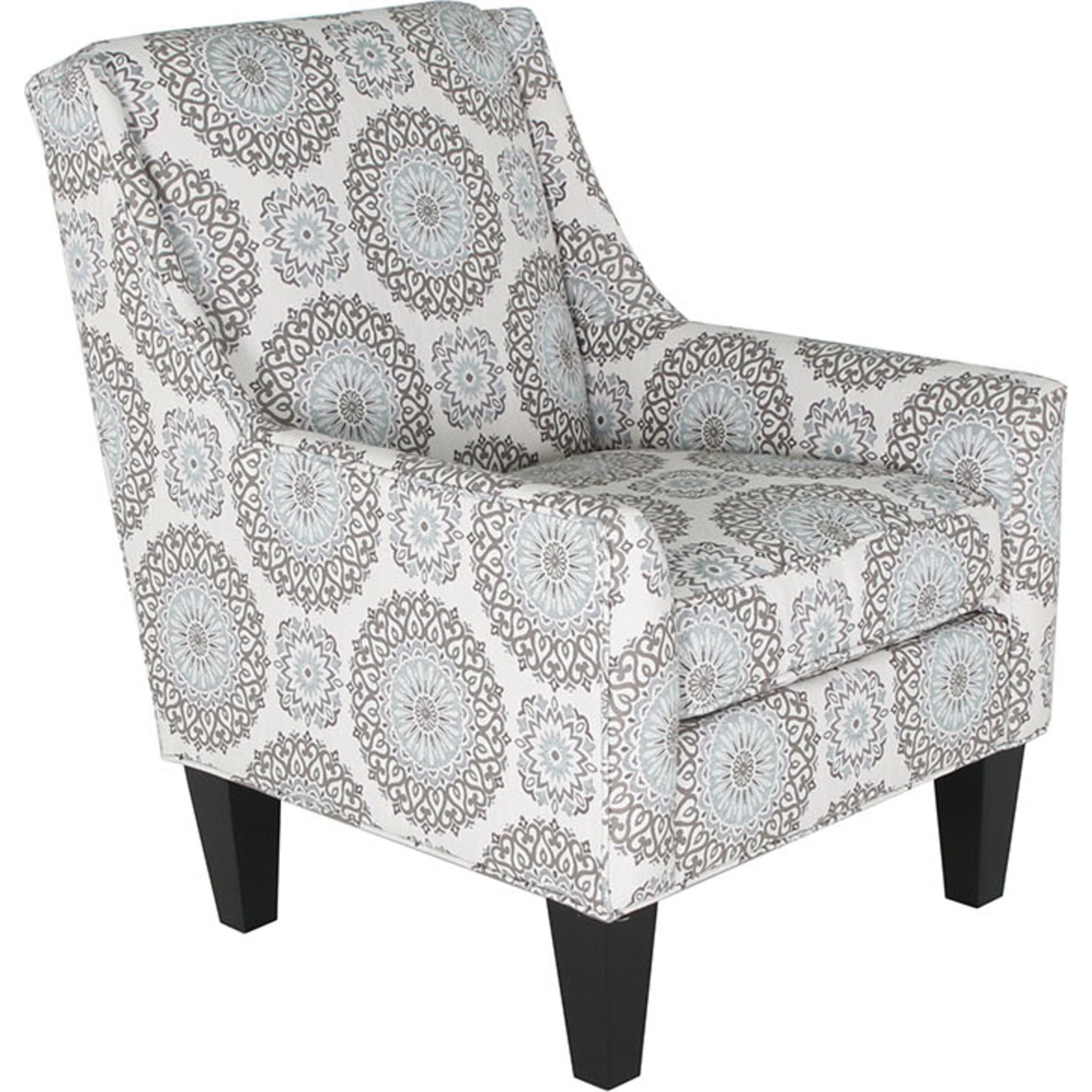 Ayden Accent Chair in Twilight Blue - Modern Velvet Upholstered Lounge Chair for Living Room, Bedroom, or Office - Perfect for Reading, Relaxing & Home Decor