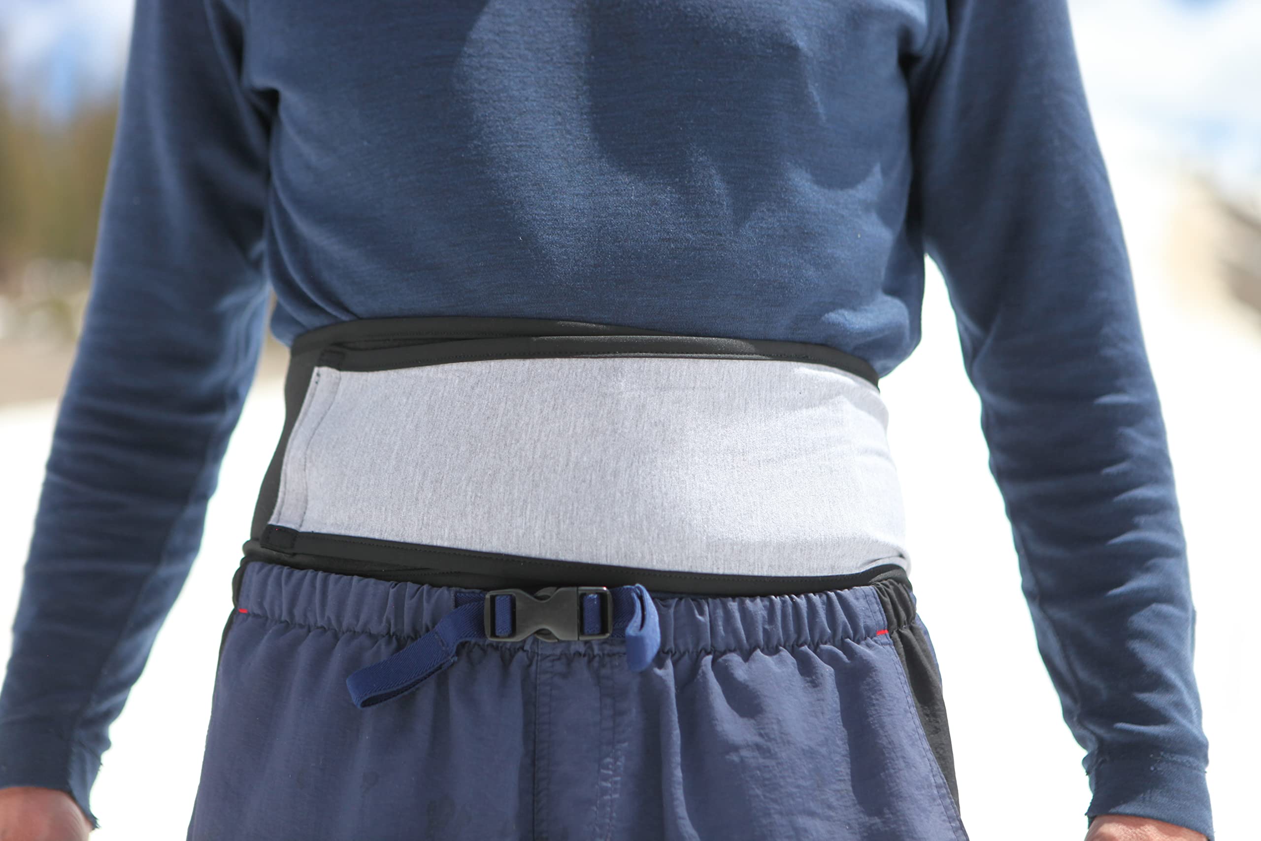 Heat Factory Heated Back Wrap - Reusable Hand & Body Warmer for Pain Relief & Comfort - Perfect for Cold Weather, Outdoor Activities & Muscle Therapy