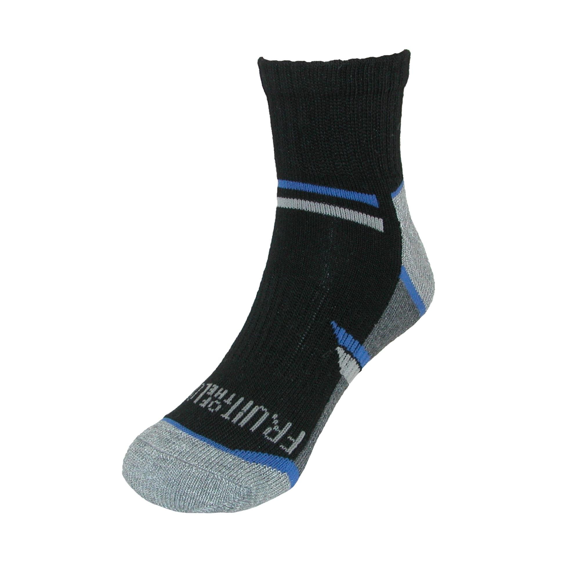 Fruit of the Loom Boys Ankle Socks 6-Pack - Soft Cotton Crew Socks for Kids & Toddlers - Comfortable Everyday Wear for School, Sports & Playtime