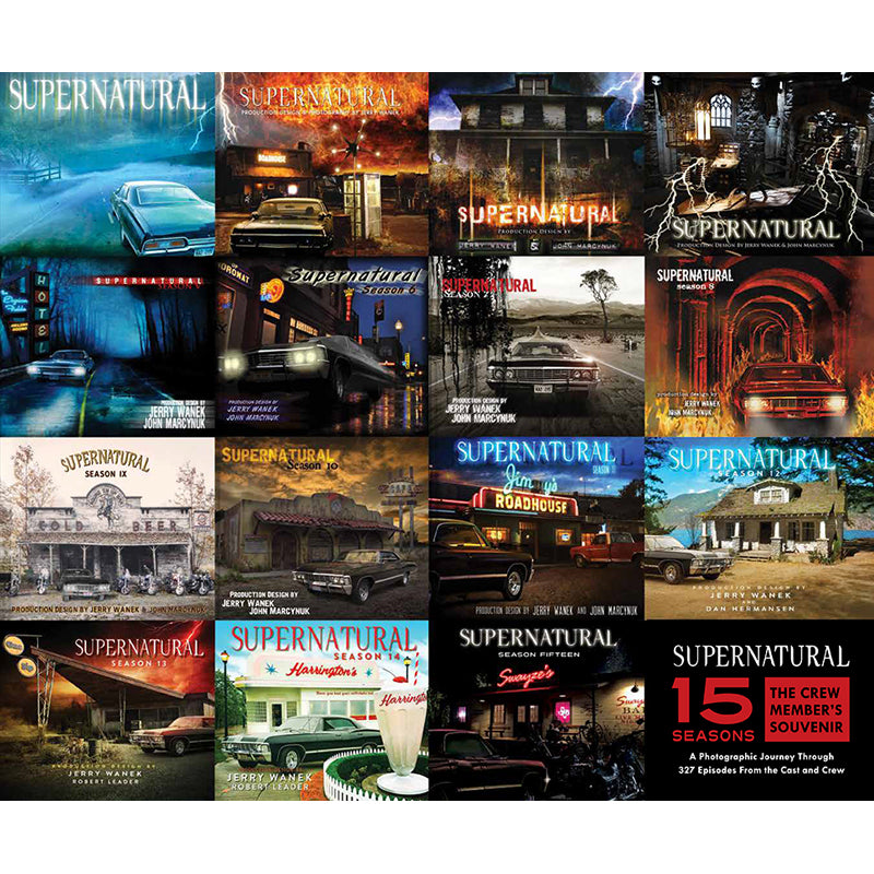 Supernatural Complete 15 Seasons DVD Box Set - Ultimate Collector's Edition for Fans & TV Show Lovers | Perfect Gift for Supernatural Enthusiasts & Home Entertainment Collection