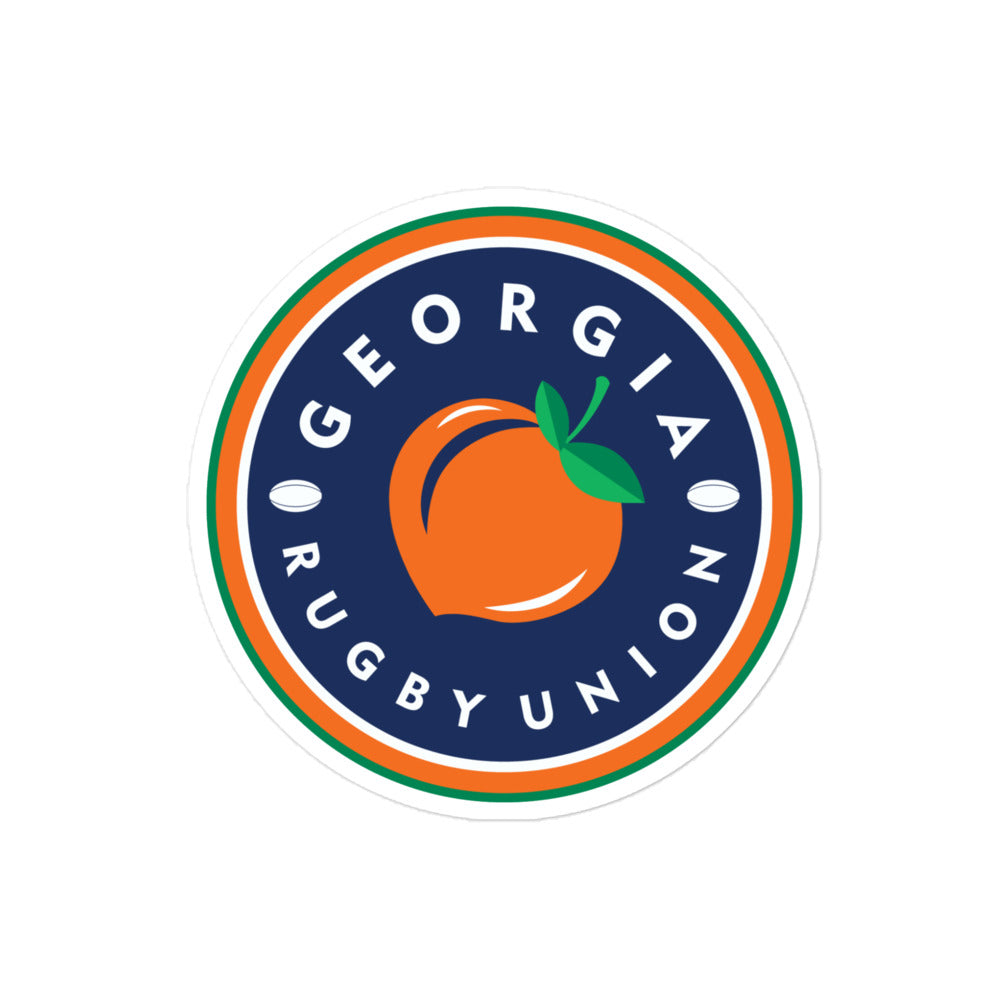 Georgia Rugby Union Stickers - Premium Vinyl Decals for Cars, Laptops & Water Bottles - Show Your Team Spirit at Games, Tailgates & More