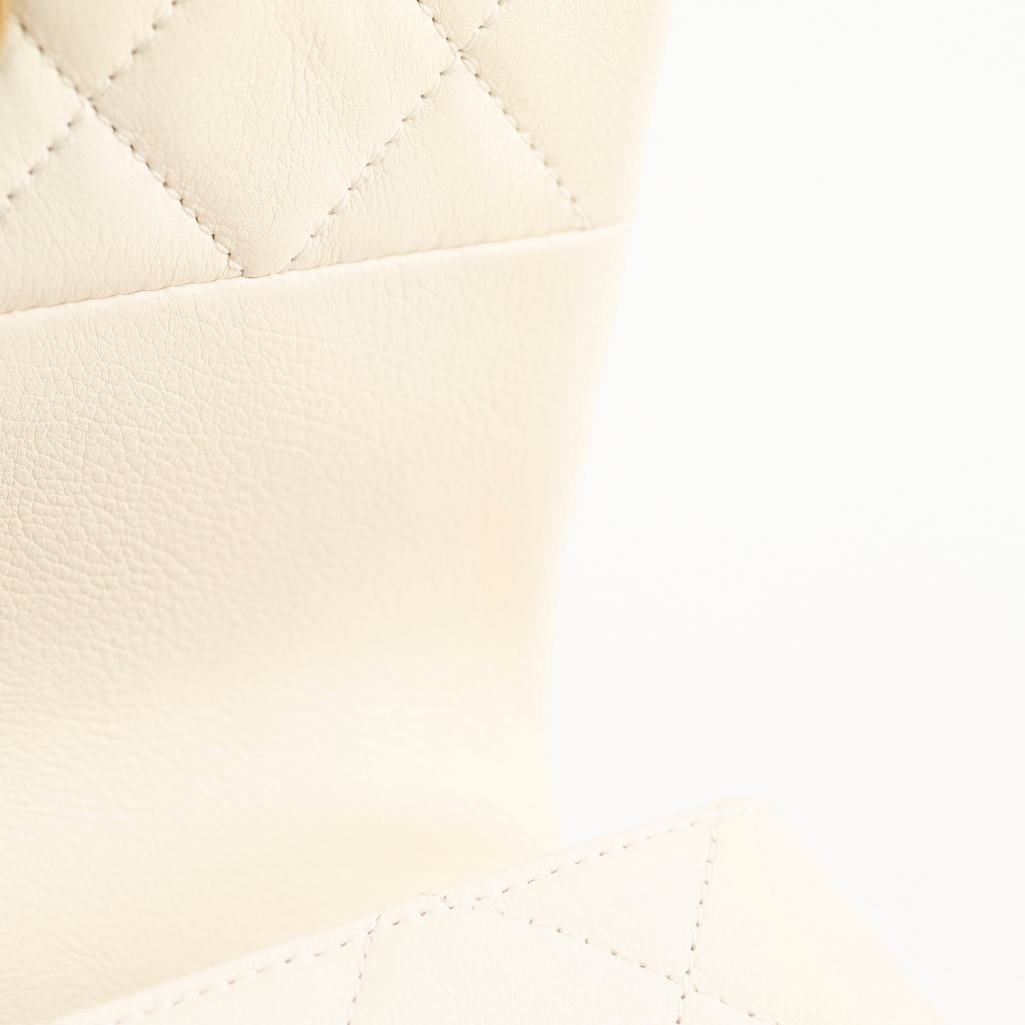 Chanel Calfskin Accordion Pearl Flap Bag White 28 Series - Luxury Designer Handbag for Women, Perfect for Evening Parties & Special Occasions