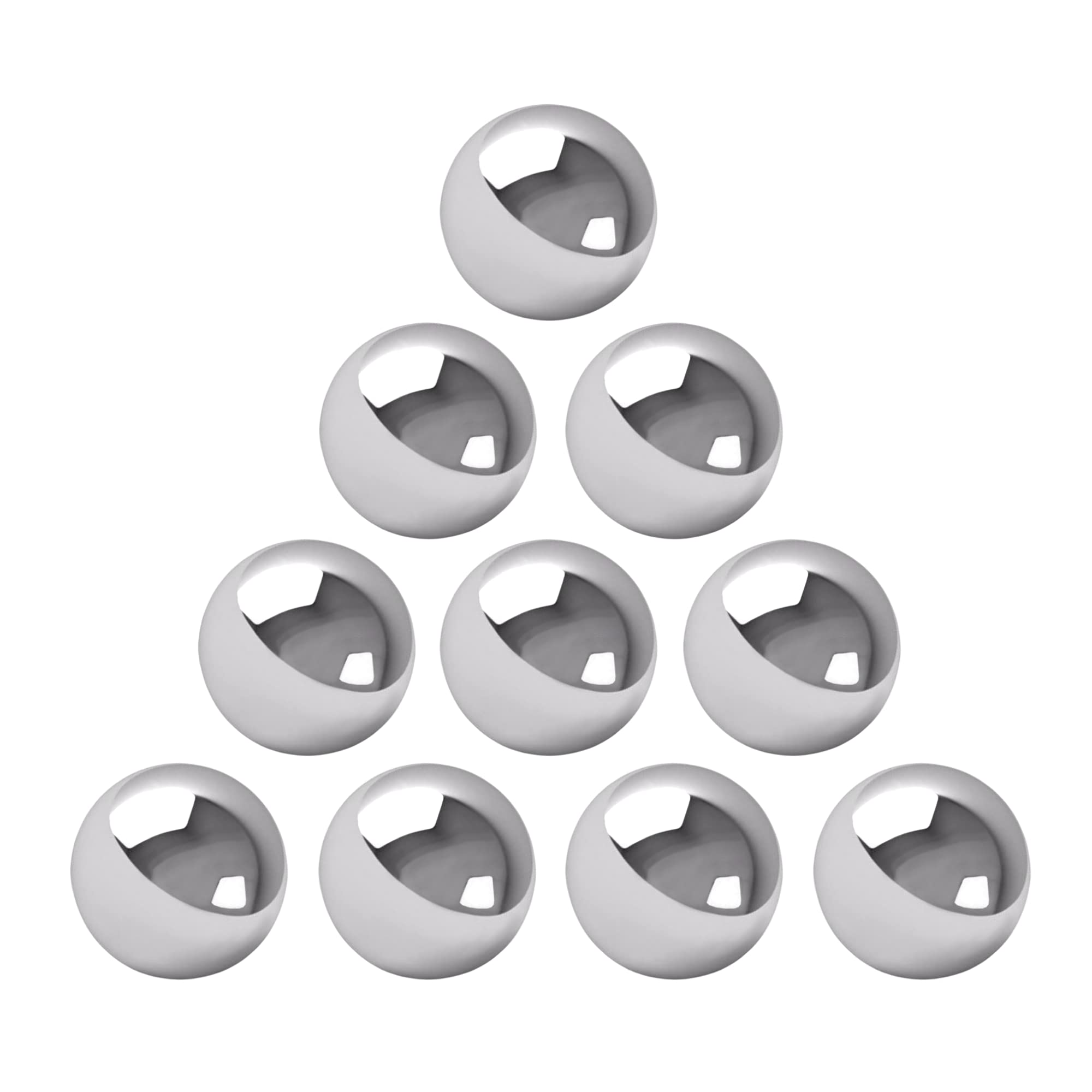 Four Brothers Replacement Balls for BRIO Labyrinth & Pinball Games - 10 Pack | Durable Plastic Marbles for Kids' Wooden Toy Maze & Pinball Machine Accessories