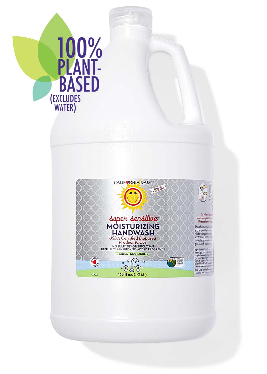 Fragrance-Free Super Sensitive™ Moisturizing Hand Wash - 1 Gallon Bulk Size for Sensitive Skin | Gentle Cleansing for Homes, Hospitals & Schools