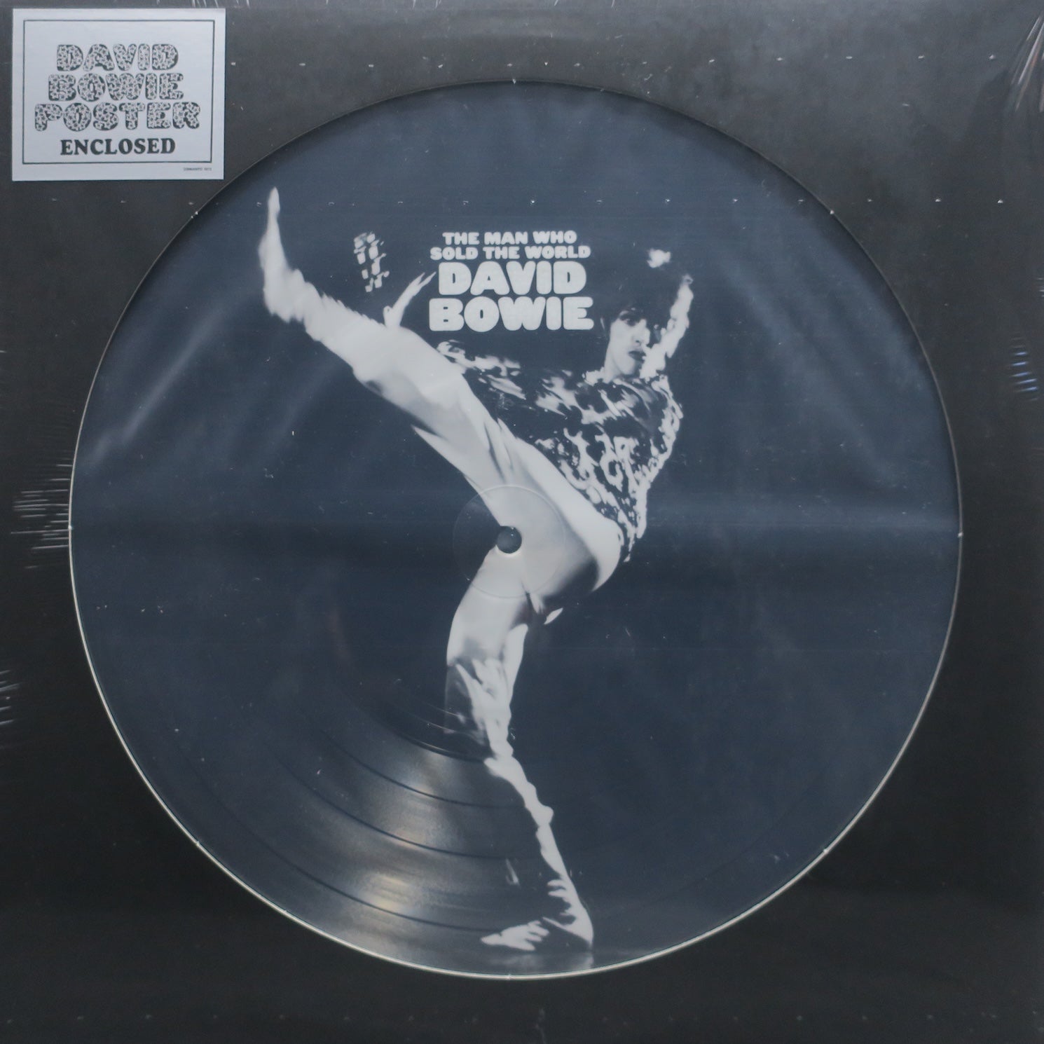 DAVID BOWIE 'Man Who Sold The World' Picture Disc Vinyl LP Record - Limited Edition Collectible Music Album for Vinyl Enthusiasts & Home Decor
