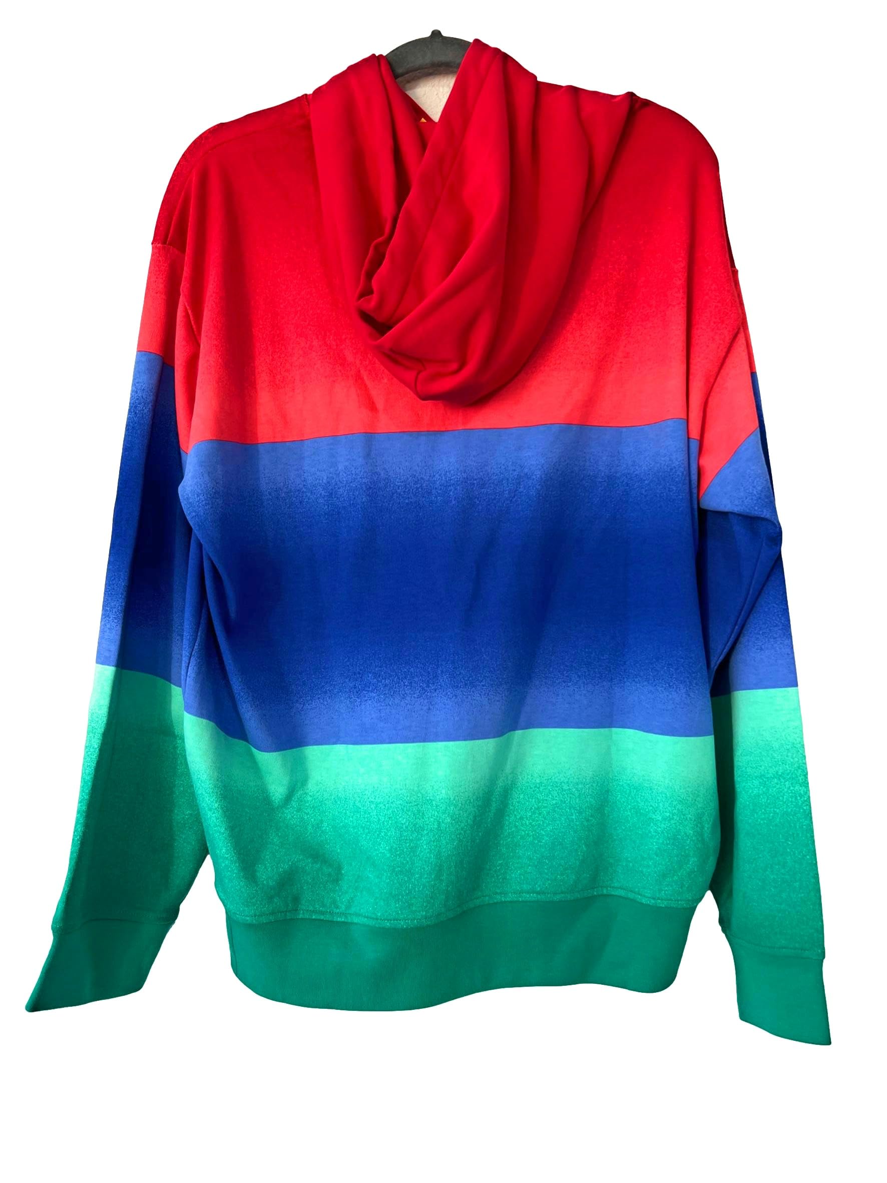 POLO RALPH LAUREN Men's Long Sleeve Ombre Sweater - Multi-Color Knit Pullover for Casual Wear & Office Outfits (Size M)
