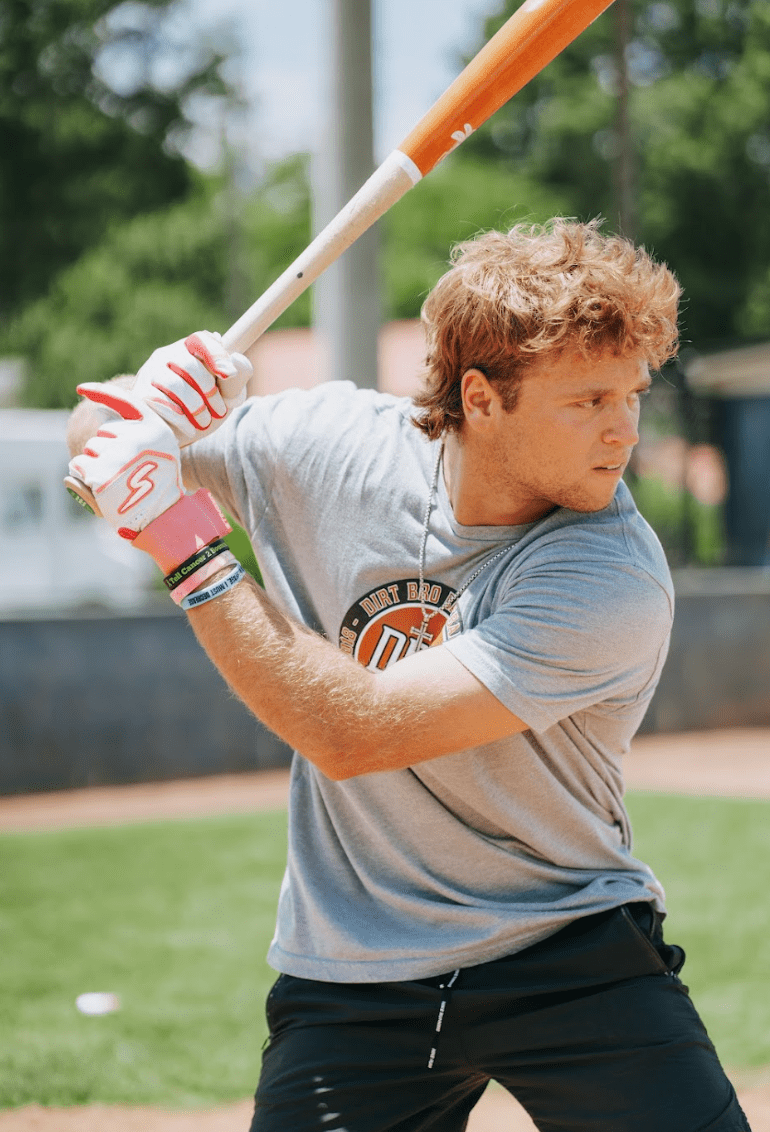 Winder Series Batting Gloves - Pink & White Baseball Softball Gloves for Training & Games | Perfect for Youth & Adult Players