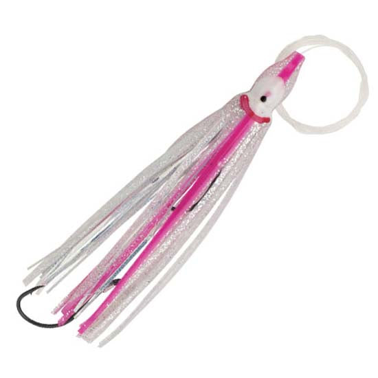Boone UV Bait Hoochie Rigged - Premium Saltwater Fishing Lure for Salmon, Trout & Steelhead - Perfect for Trolling & Casting in Deep Waters