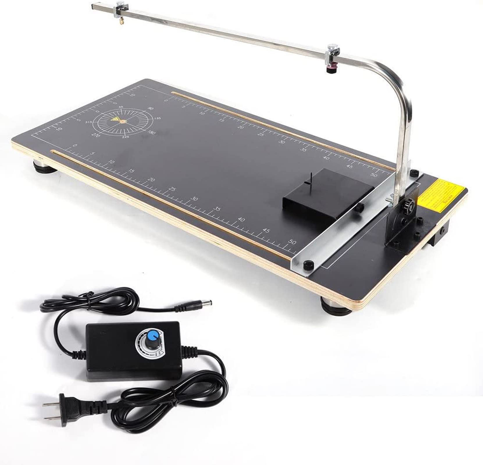 TECHTONGDA Hot Wire Foam Cutter Table - Adjustable Temperature Foam Cutting Machine for Styrofoam, EPS, XPS & Pearl Cotton - Perfect for DIY Crafts, Model Making, Sculpting & Packaging Projects