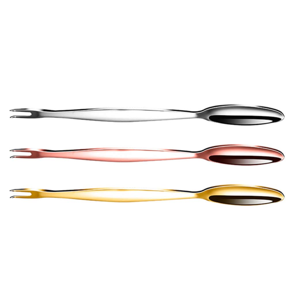 Premium 3-Piece Stainless Steel Seafood Tool Set - Crab Crackers, Oyster Shucker & Lobster Picks - Rose Gold Shell Openers for Crab, Shrimp, Pecan & Cookies | Perfect for Seafood Lovers, Dinner Parties & Home Cooking