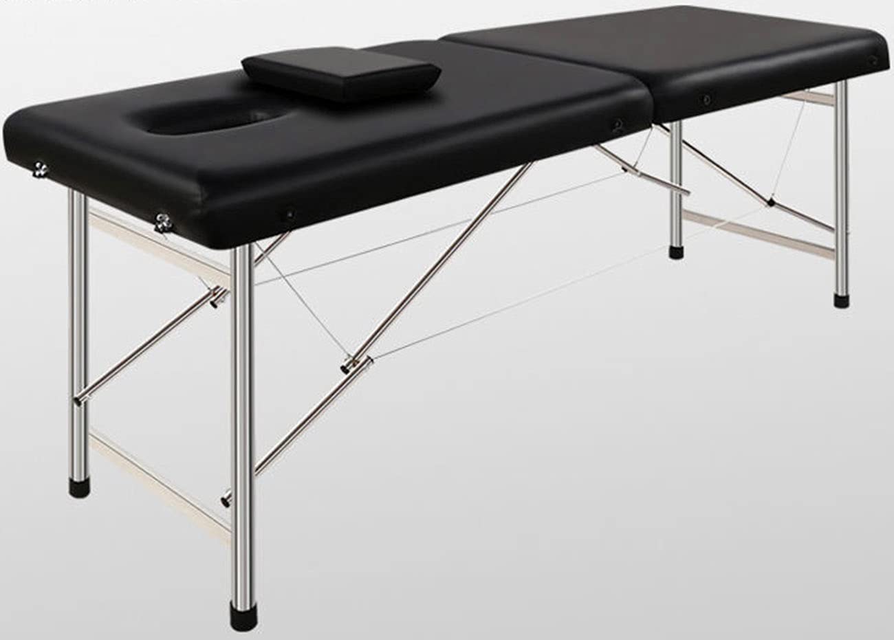 Professional Portable Spa Massage Table - Foldable Beauty Bed for Facial & Tattoo Salon - Lightweight Aluminum Alloy Frame Supports 600lbs - Perfect for Home Spa, Mobile Massage & Salon Services