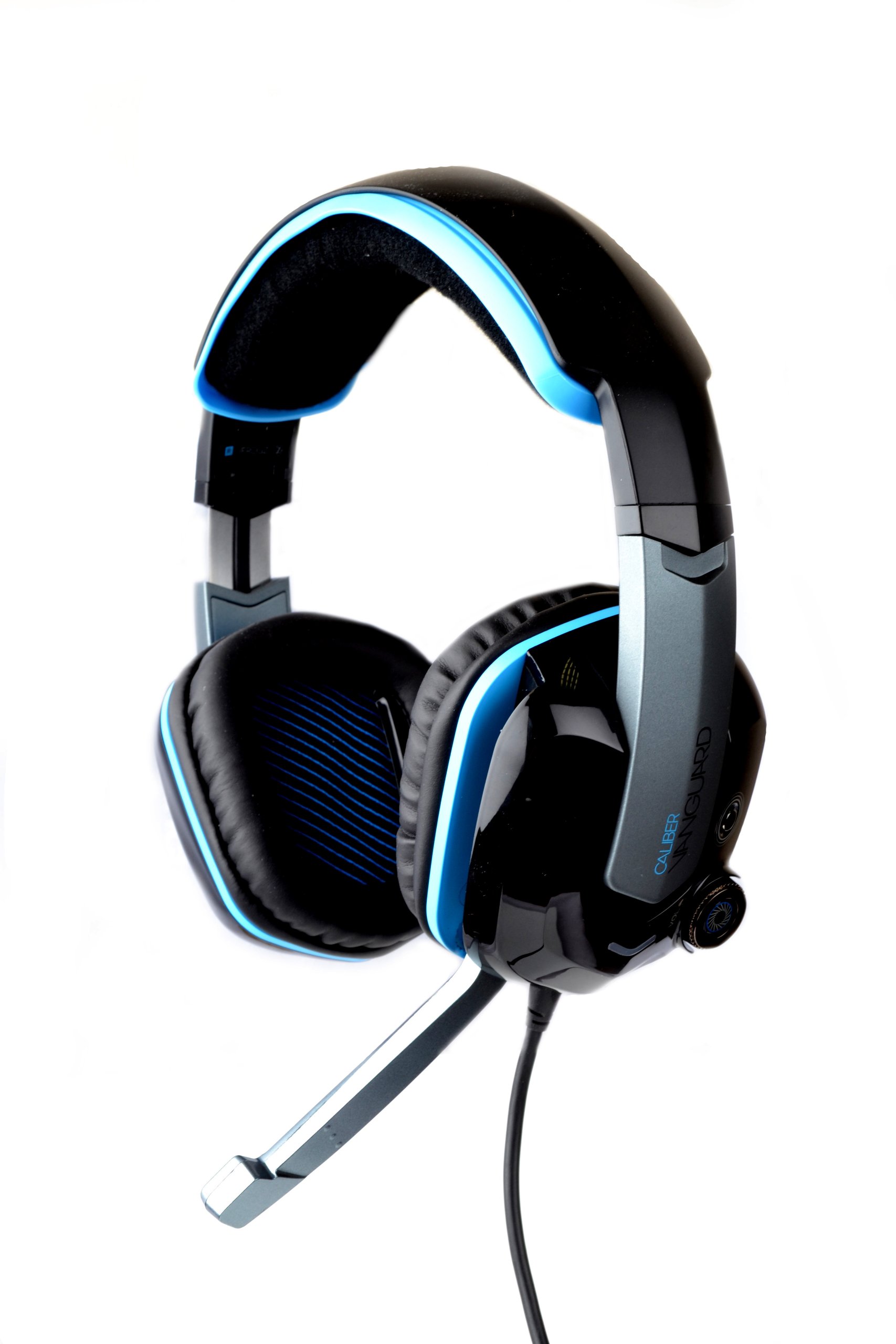 iFrogz Caliber Vanguard Premium Gaming Headset with Noise-Canceling Mic & 50mm Drivers - Black | Wired Over-Ear Headphones for PC, PS5, Xbox & Mobile Gaming