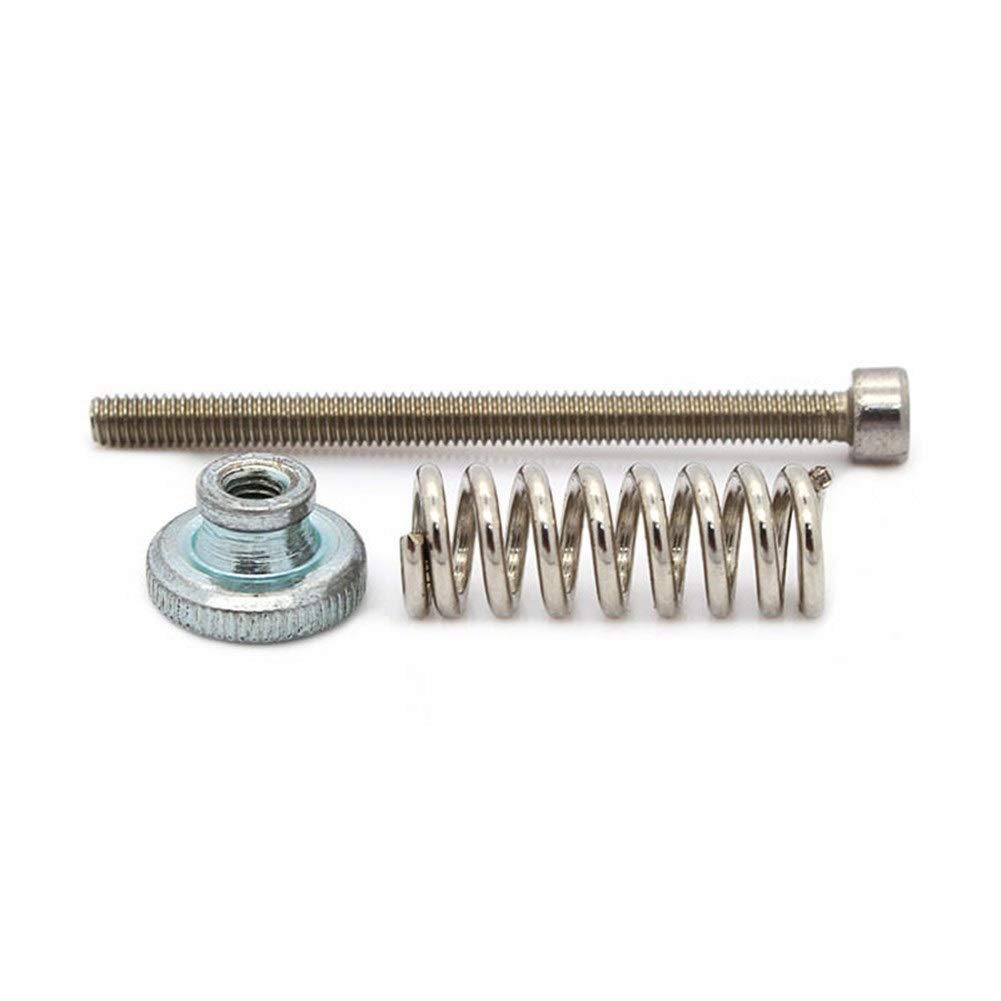 KXA M340 Stainless Steel 3D Printer Leveling Feet with Spring & Adjustable Knob - Perfect for Bed Leveling and Stability in FDM 3D Printing
