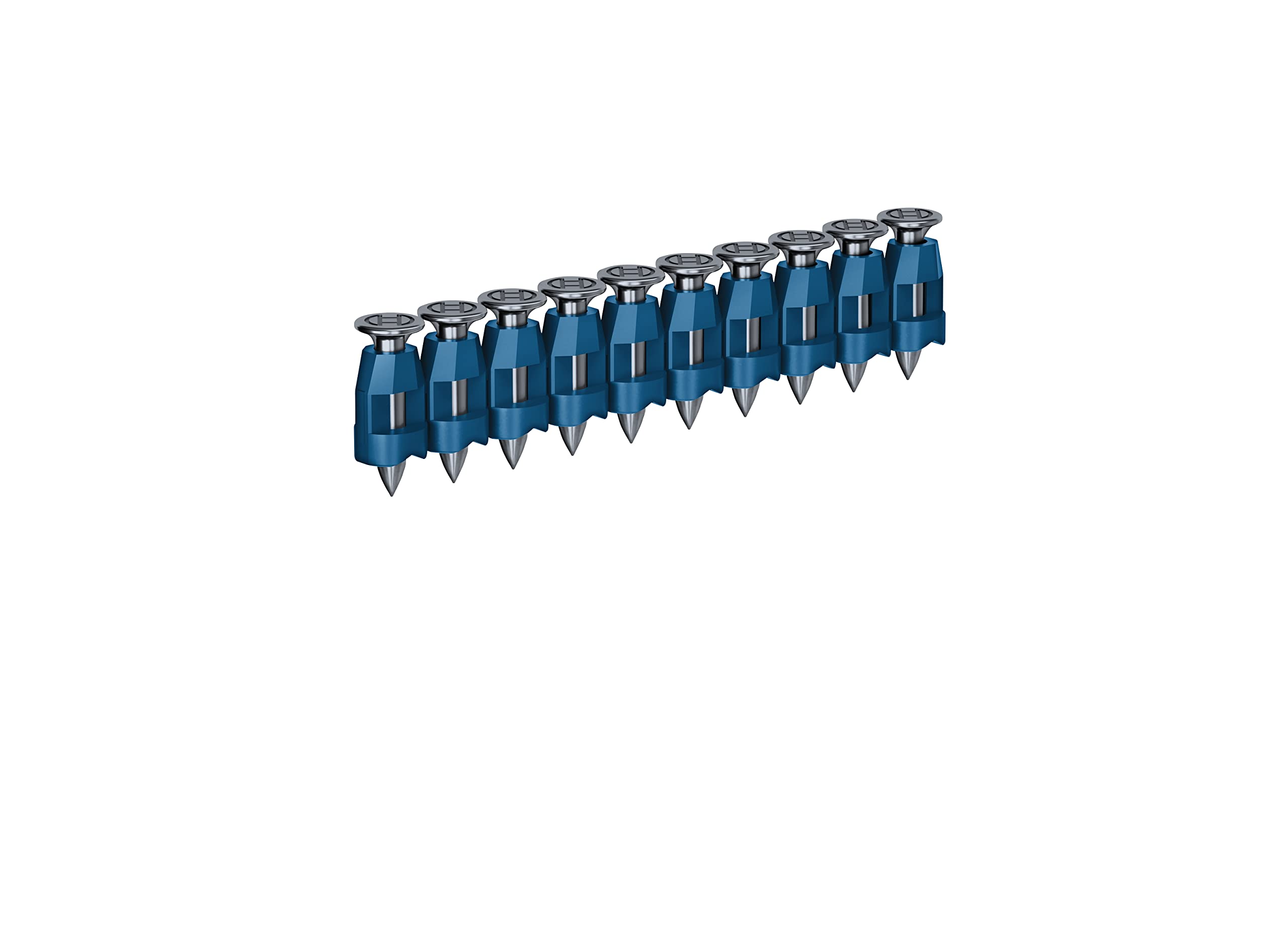 BOSCH NB-063 5/8 Inch Collated Concrete Nails for Fastening Wood to Concrete - Perfect for Framing, Decking, and Construction Projects