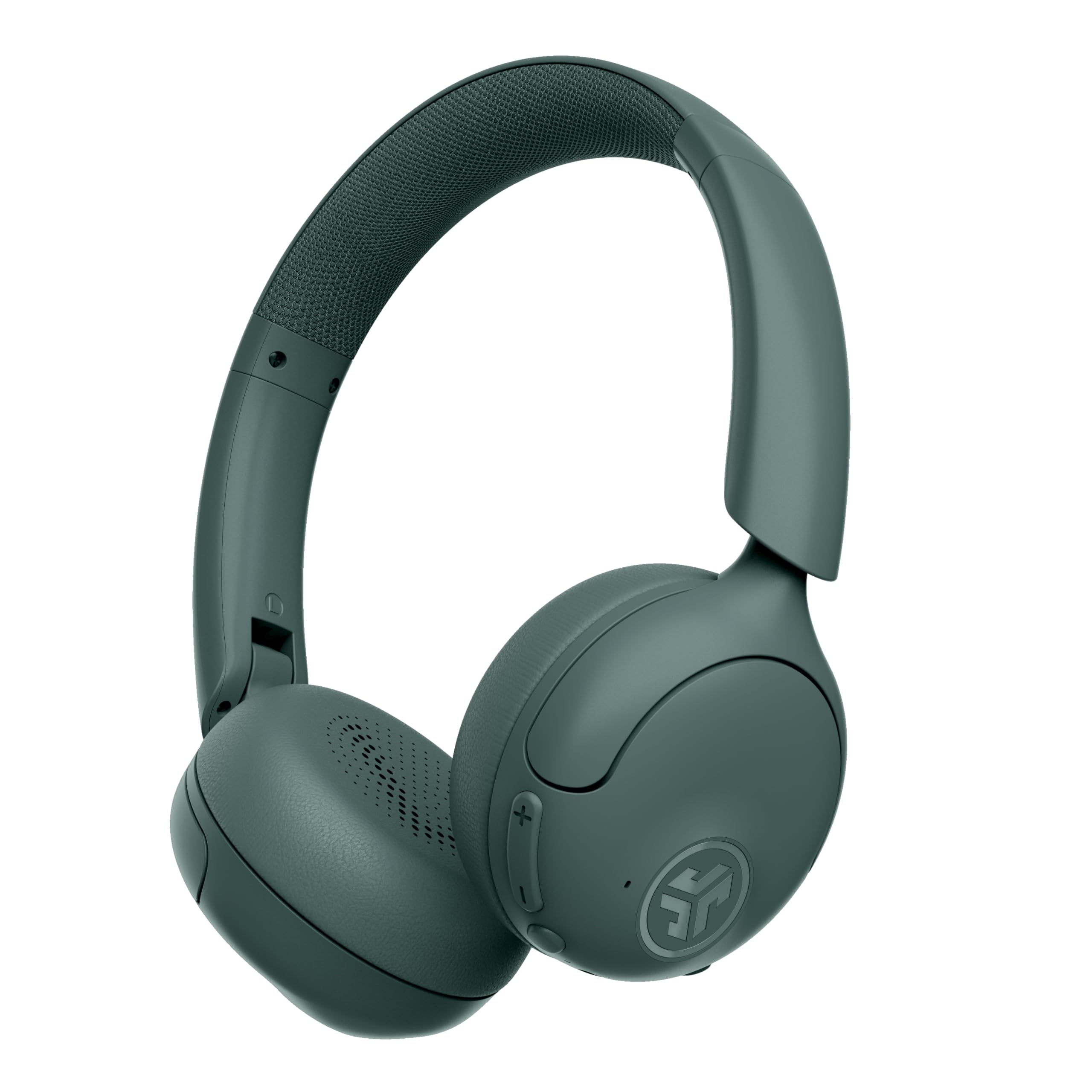 JLab Go Lux ANC Wireless Headphones - Hybrid Active Noise Cancelling, Bluetooth 5.0 On-Ear Headset with Custom EQ, Be Aware Mode & Multipoint Connection (Sage Green) | Premium Cloud Foam Ear Cushions for All-Day Comfort - Perfect for Travel, Workouts & Office Use