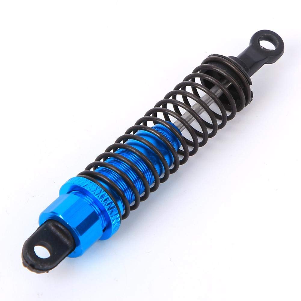 80MM Aluminum Alloy RC Car Shock Absorbers - Front & Rear Suspension for RGT 136100 1/10 Scale RC Cars (Blue) | Durable Off-Road Bashing & Racing Performance Upgrade
