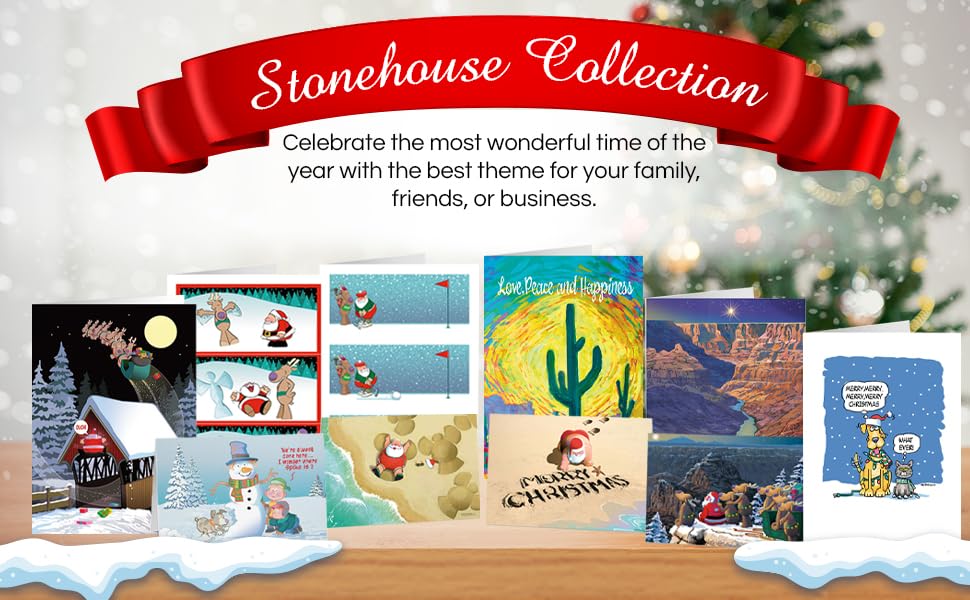 Funny Dog Christmas Cards Set - 18 Humorous Holiday Greeting Cards with Envelopes for Dog Lovers | Perfect for Pet Owners, Secret Santa & Holiday Gifts