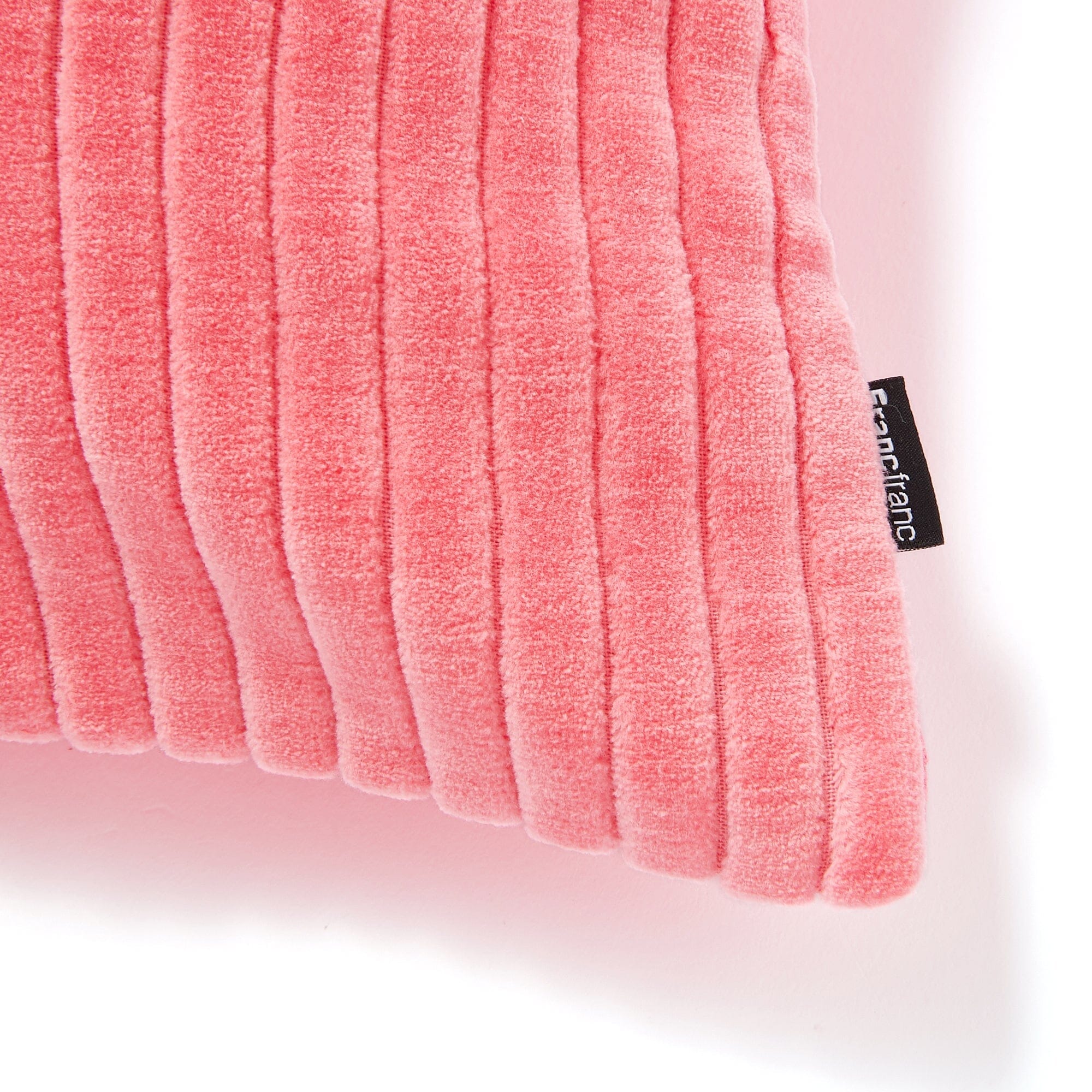 Soft Pink Corduroy Cushion Cover 18x18 Inches - Cozy Home Decor for Sofa, Bed, or Chair - Perfect for Living Room, Bedroom & Nursery