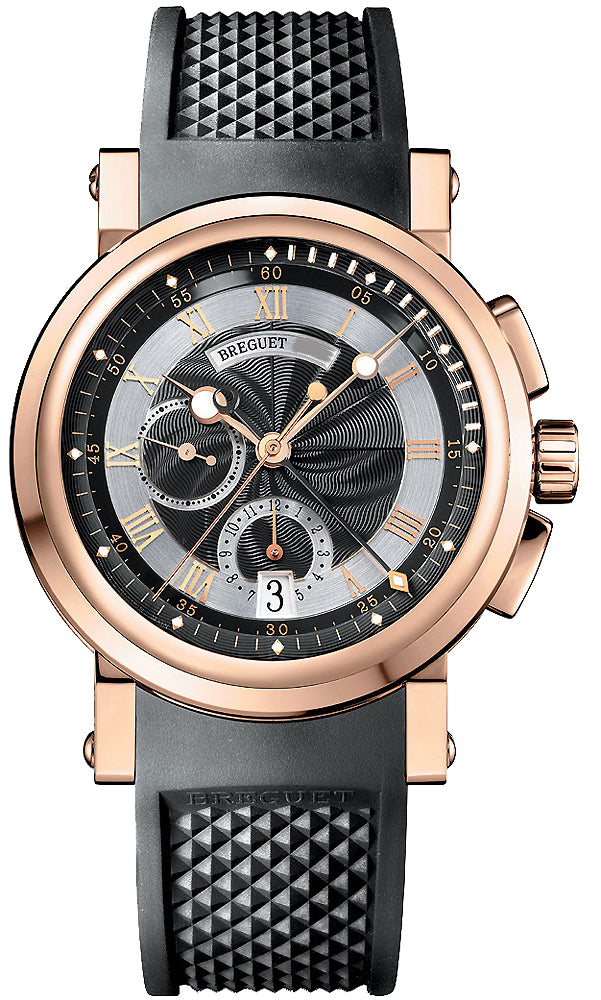 Breguet Marine 5827 18K Rose Gold Men's Luxury Watch - Automatic Movement, Water Resistant, Perfect for Business & Formal Occasions
