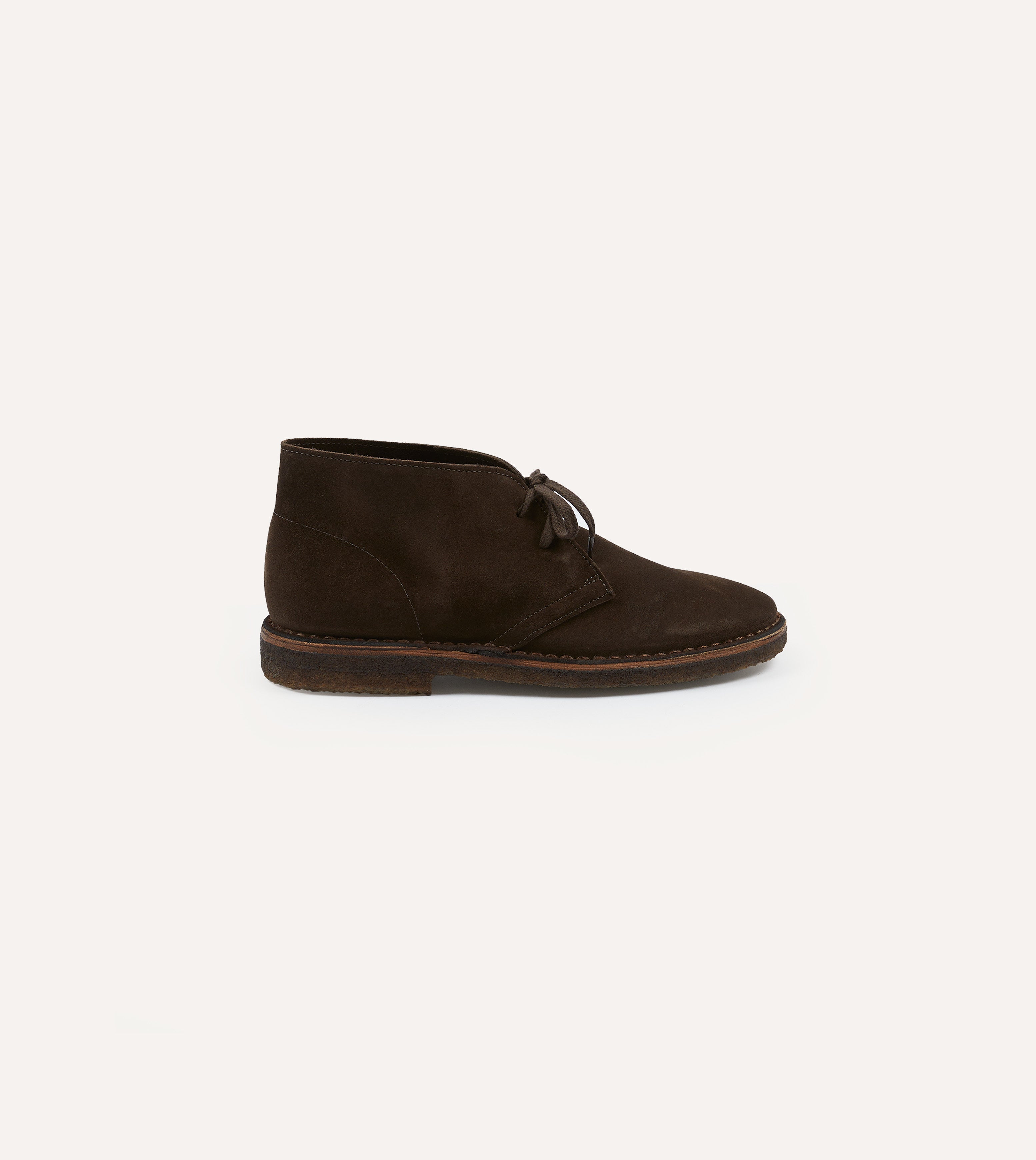 Clifford Men's Dark Brown Suede Desert Boots - Comfortable Casual Chukka Shoes for Outdoor Walking & Everyday Wear