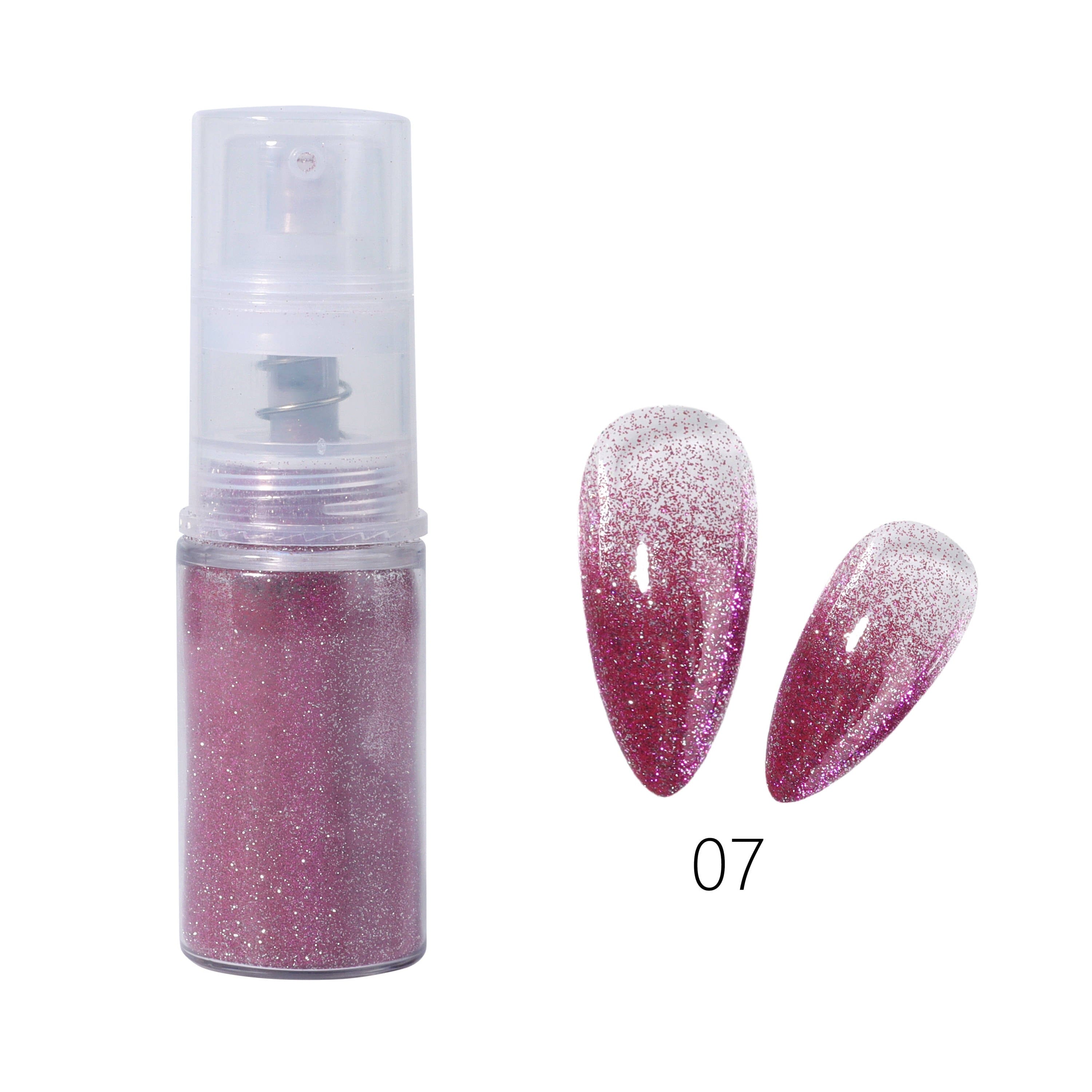 Disco Ombre Pigment Powder & Color Spray - Long-Lasting Metallic Shimmer for Hair, Body & Face | Perfect for Parties, Festivals & Cosplay