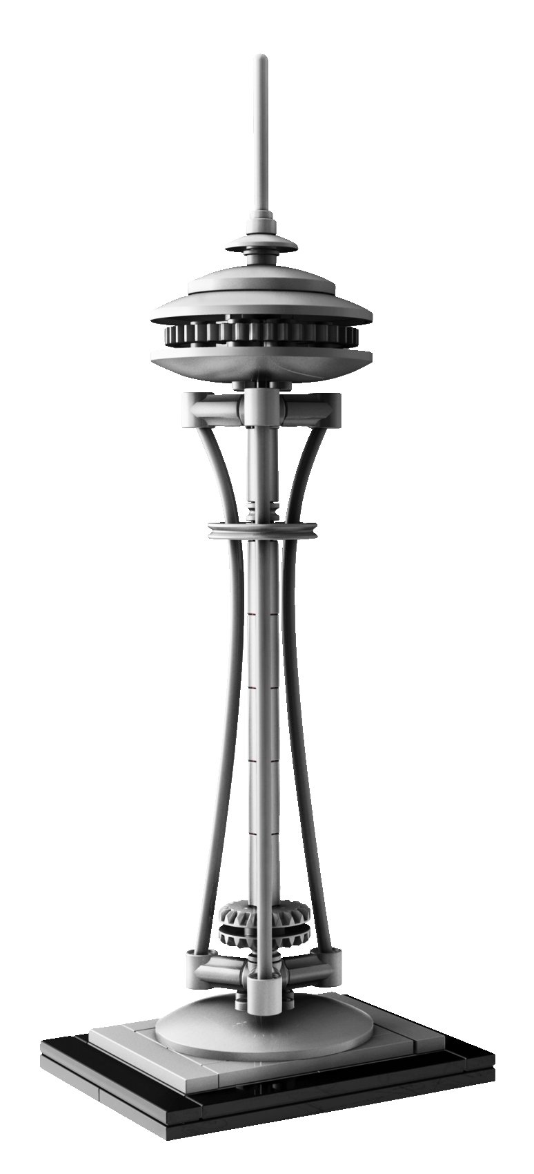LEGO Architecture Seattle Space Needle Building Kit (21003) - Collectible Model Set for Adults & Teens, Perfect for Home Office Decor & STEM Education Gifts