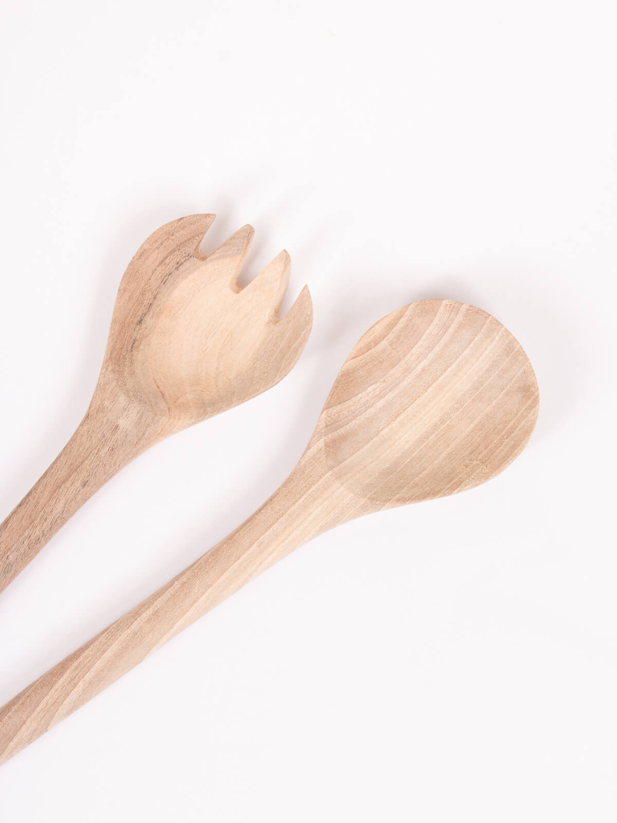 Premium Walnut Wood Salad Servers Set - Handcrafted Eco-Friendly Wooden Serving Utensils for Tossed Salads, Pasta, and Fruit - Perfect for Dinner Parties, BBQs, and Healthy Eating